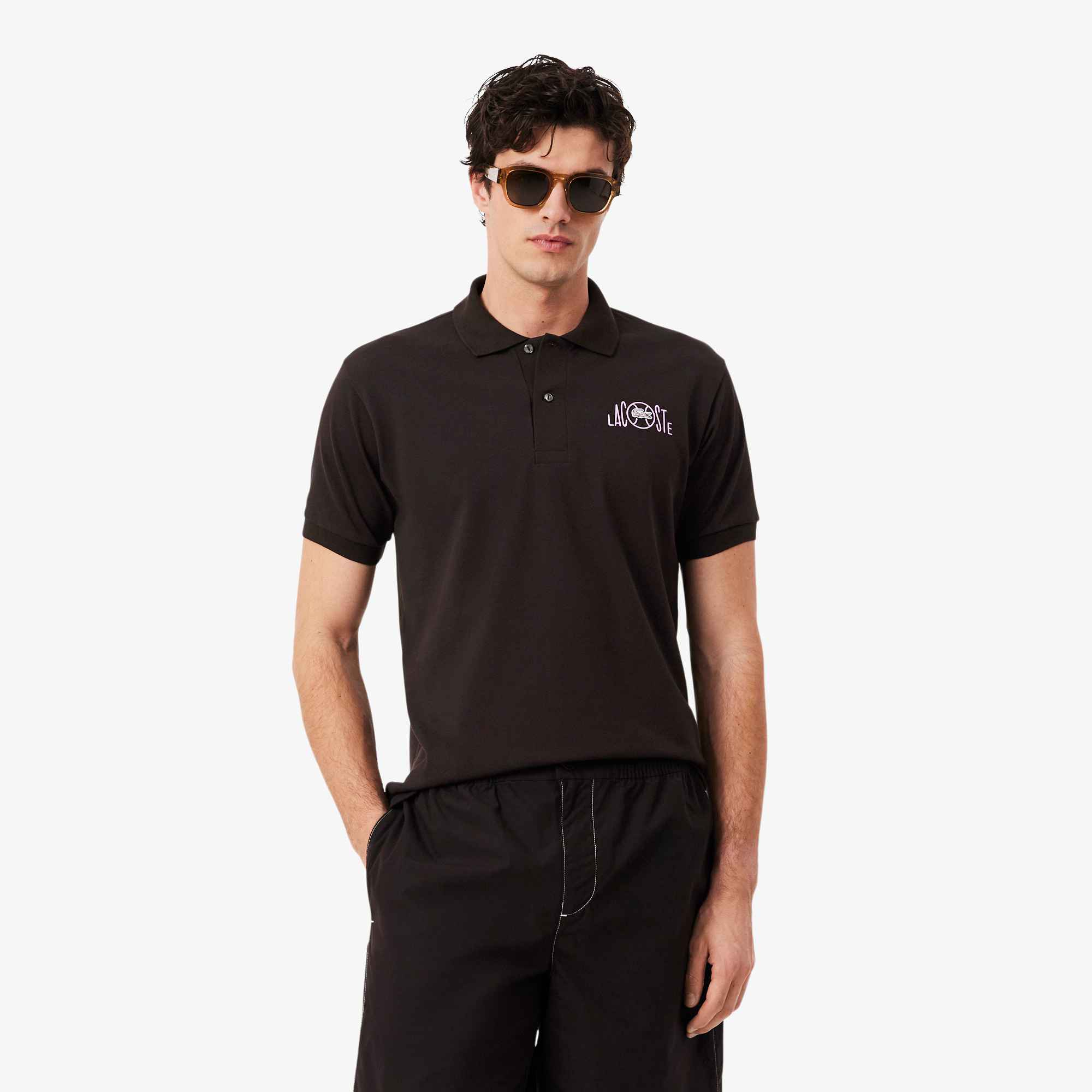 Мужское поло Lacoste, Коричневый
Мужское поло Lacoste, Коричневый