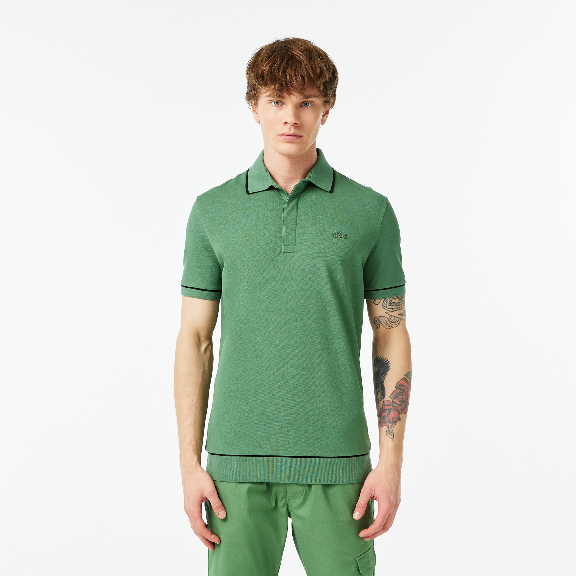 Мужское поло Lacoste Regular Fit, Зелёный
Мужское поло Lacoste Regular Fit, Зелёный