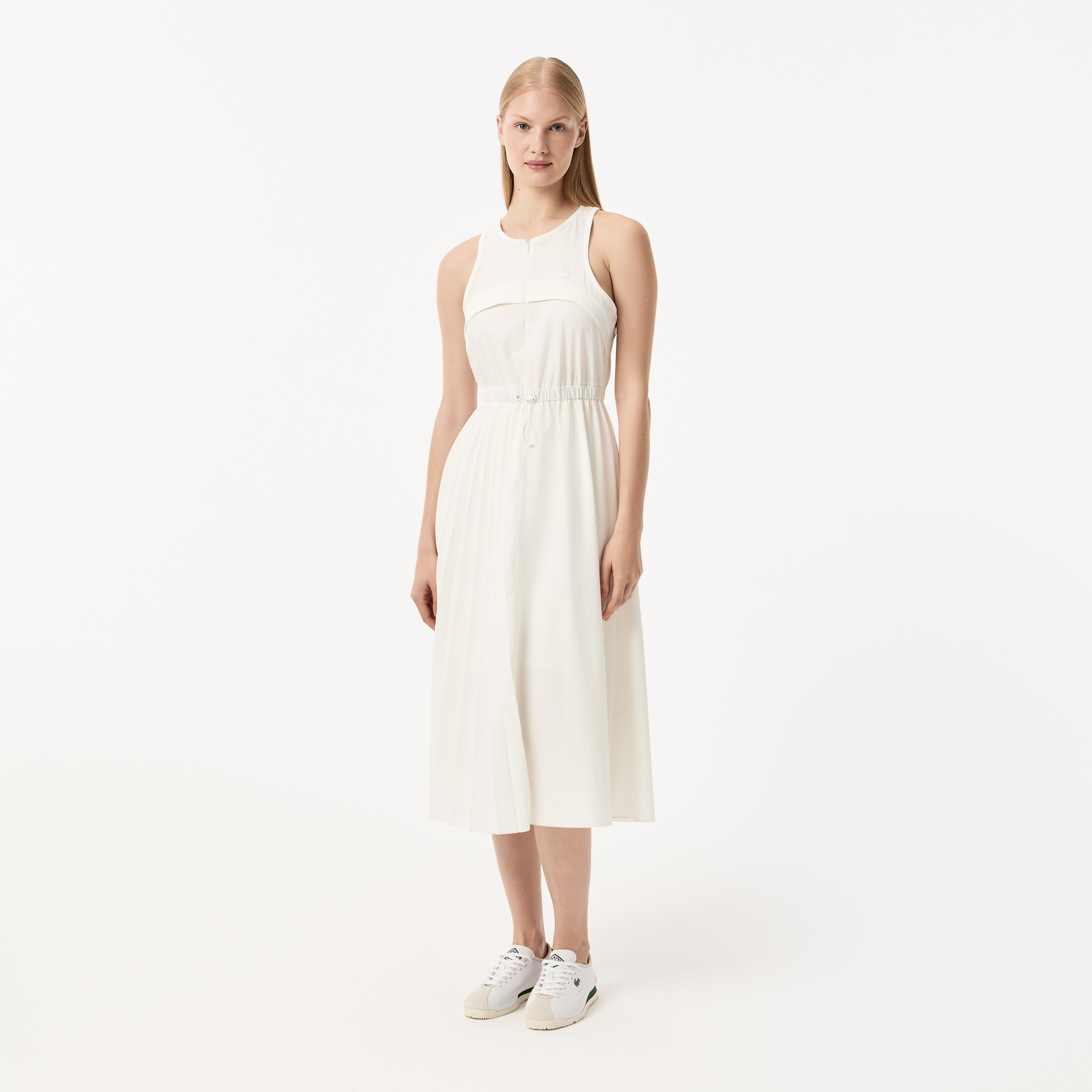 Длинное платье Lacoste без рукавов, Белый
Длинное платье Lacoste без рукавов, Белый