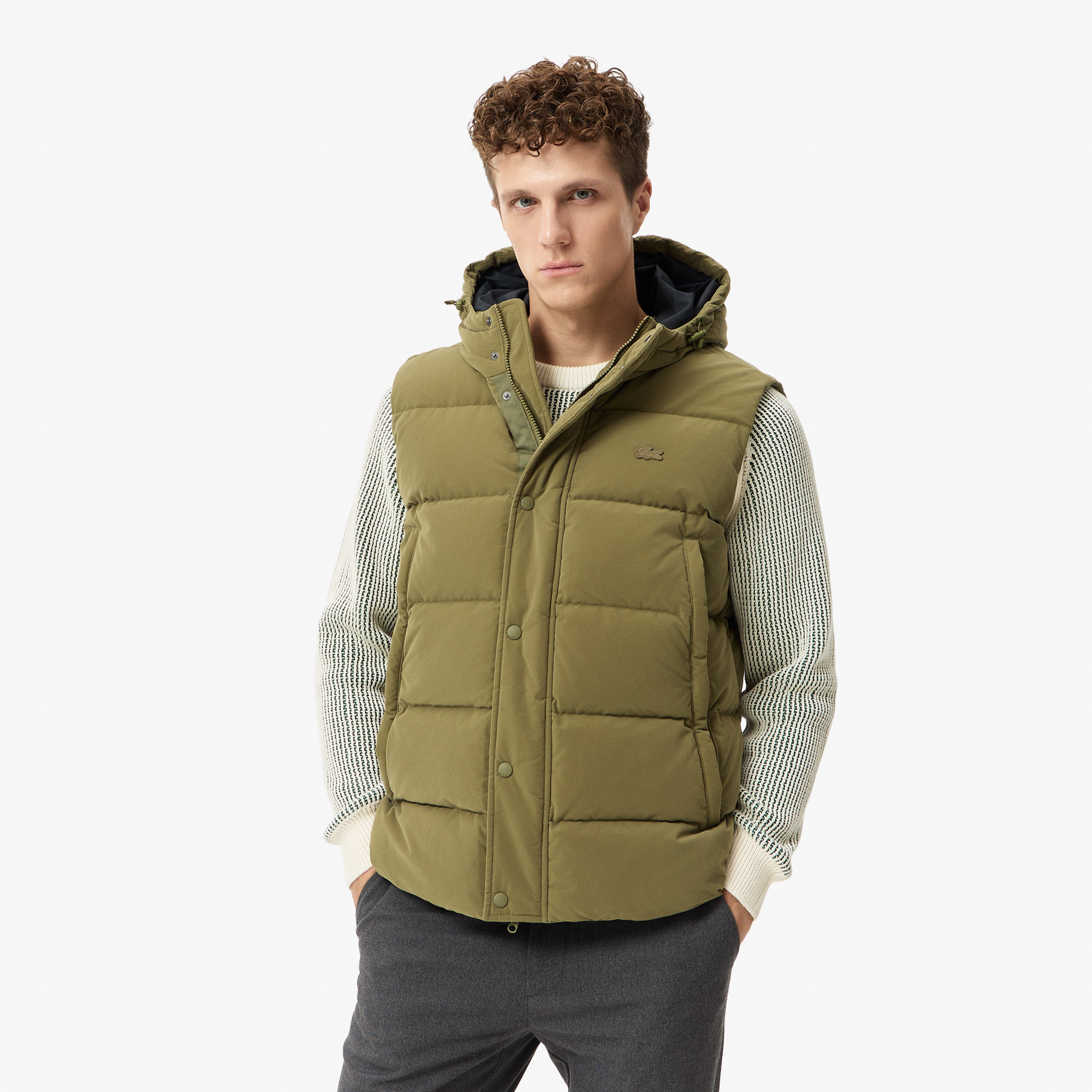 Мужской жилет Lacoste, Хаки
Мужской жилет Lacoste, Хаки