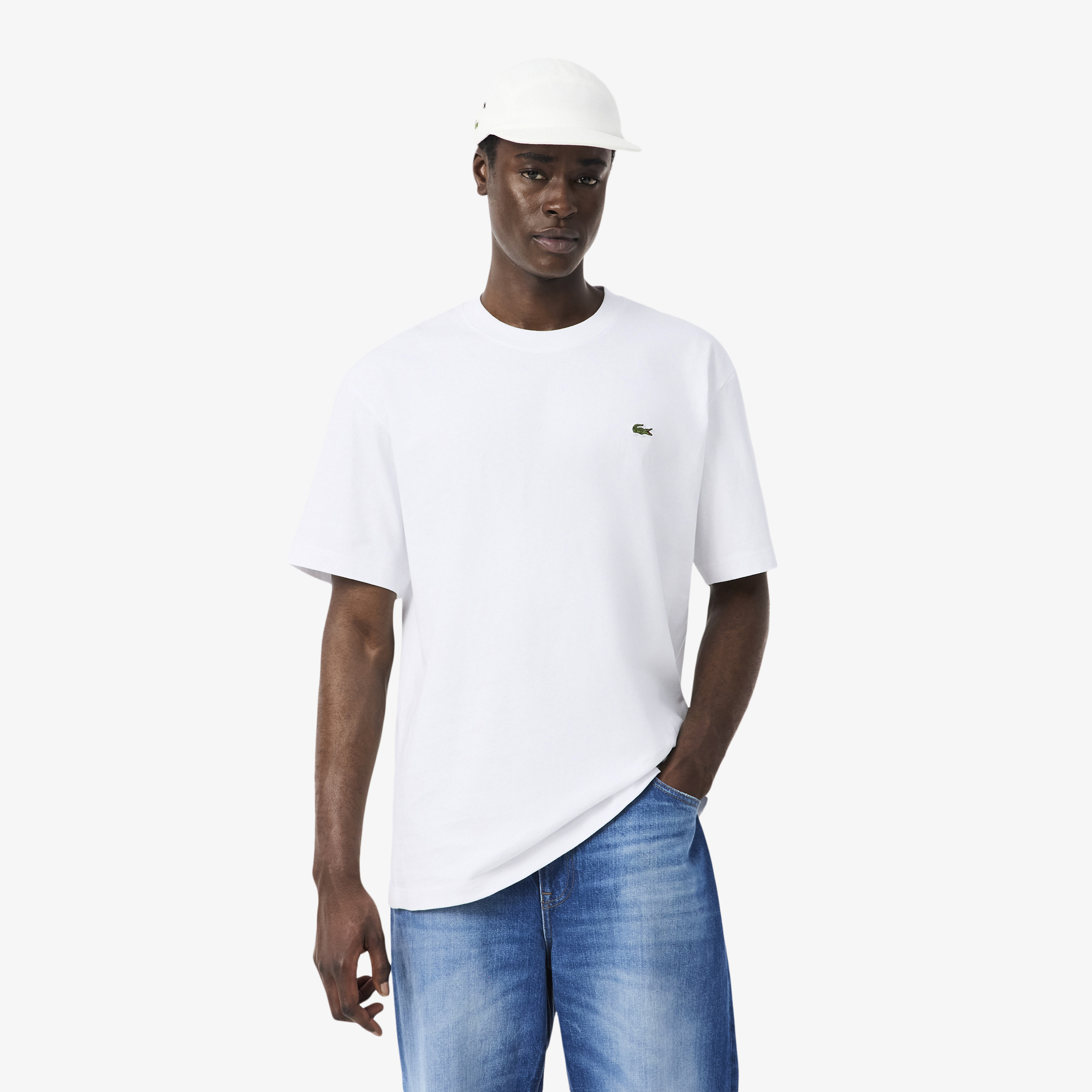 Мужская хлопковая футболка Lacoste, Белый
Мужская хлопковая футболка Lacoste, Белый