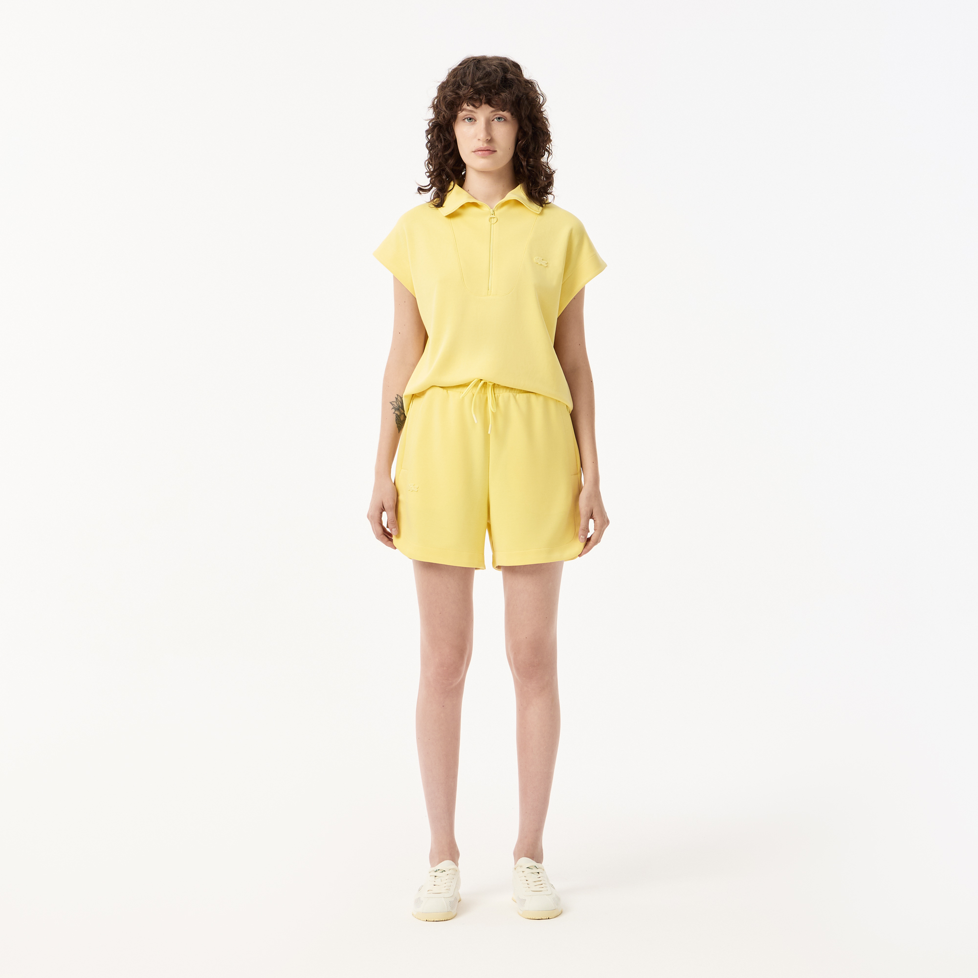Женские спортивные шорты Lacoste с карманами, Жёлтый
Женские спортивные шорты Lacoste с карманами, Жёлтый