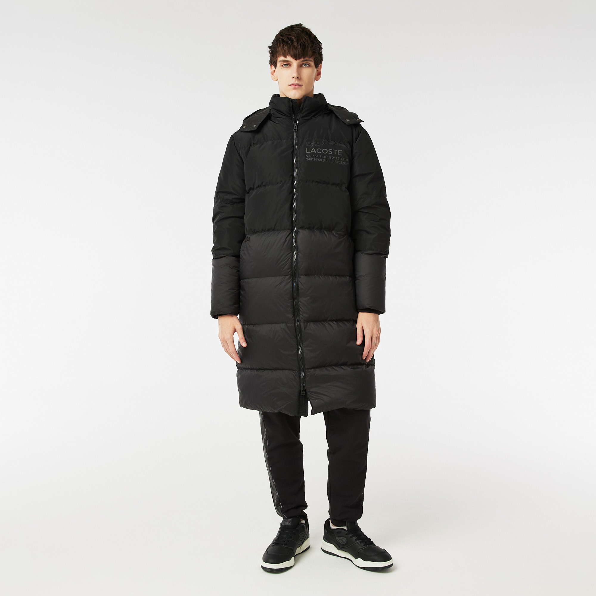 Мужская куртка Lacoste на двойной молнии, Чёрный
Мужская куртка Lacoste на двойной молнии, Чёрный