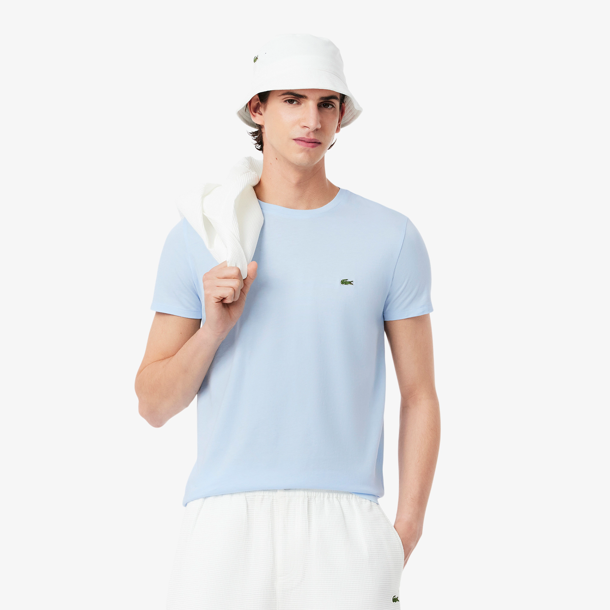 Мужская футболка Lacoste Regular Fit, Голубой
Мужская футболка Lacoste Regular Fit, Голубой