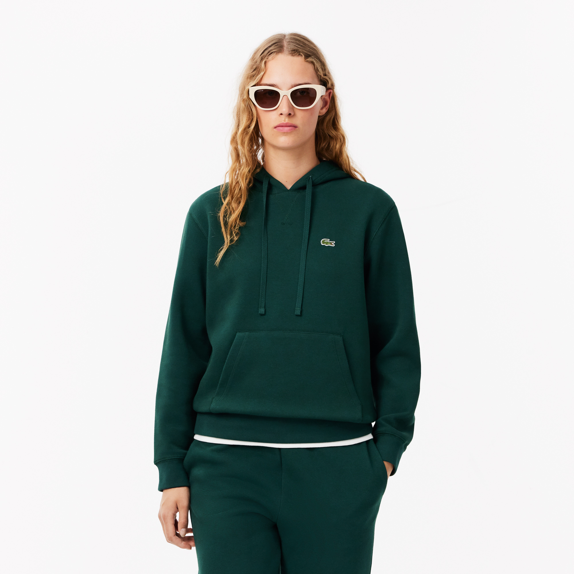 Женская толстовка Lacoste с капюшоном, Зелёный
Женская толстовка Lacoste с капюшоном, Зелёный
