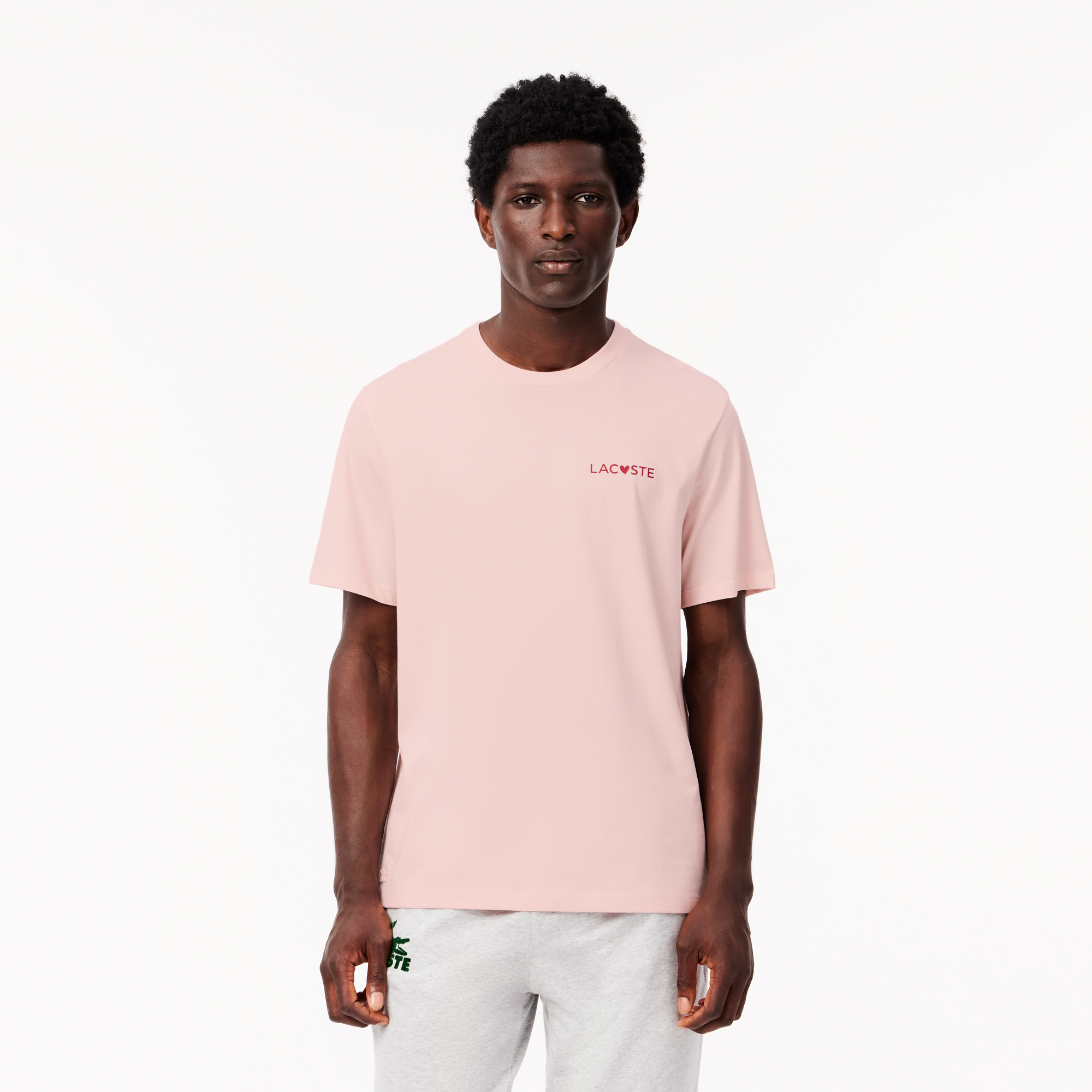 Мужская футболка для дома Lacoste из хлопка, Розовый
Мужская футболка для дома Lacoste из хлопка, Розовый