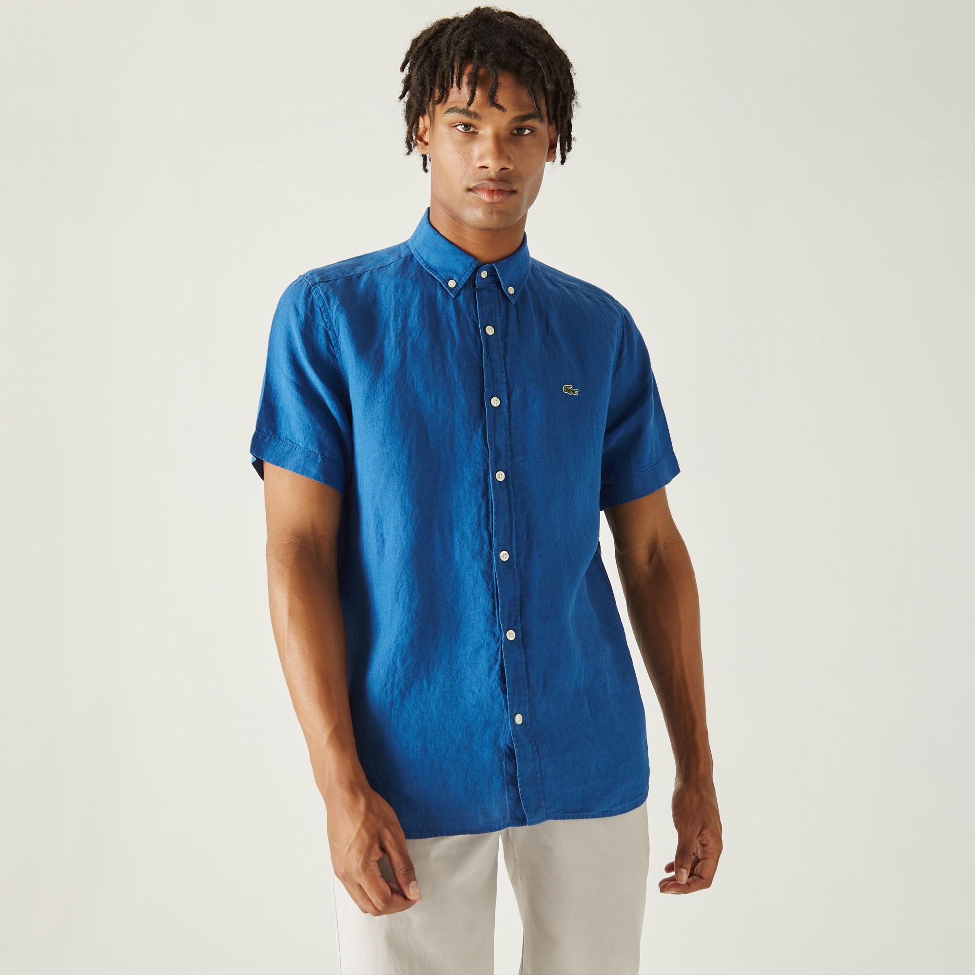 Мужская рубашка Lacoste Regular Fit, Голубой
Мужская рубашка Lacoste Regular Fit, Голубой