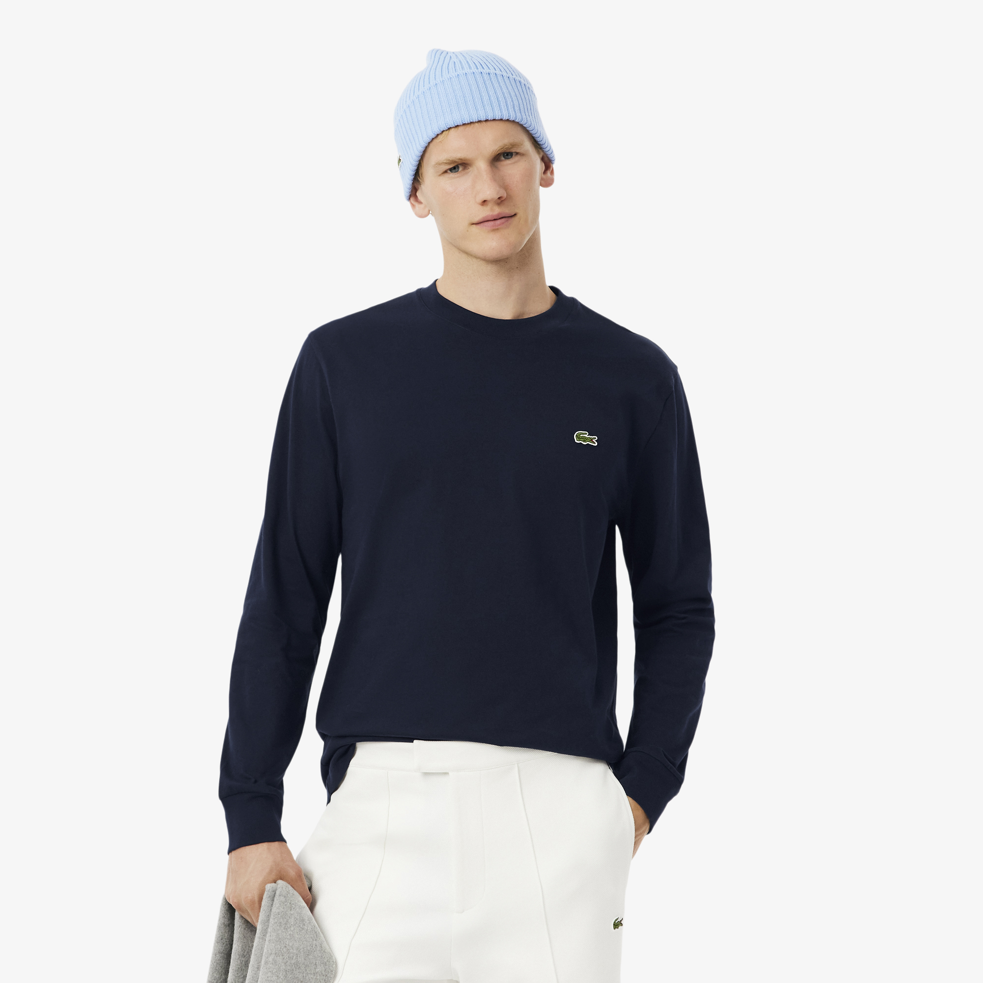 Мужской лонгслив Lacoste из хлопка, Синий
Мужской лонгслив Lacoste из хлопка, Синий