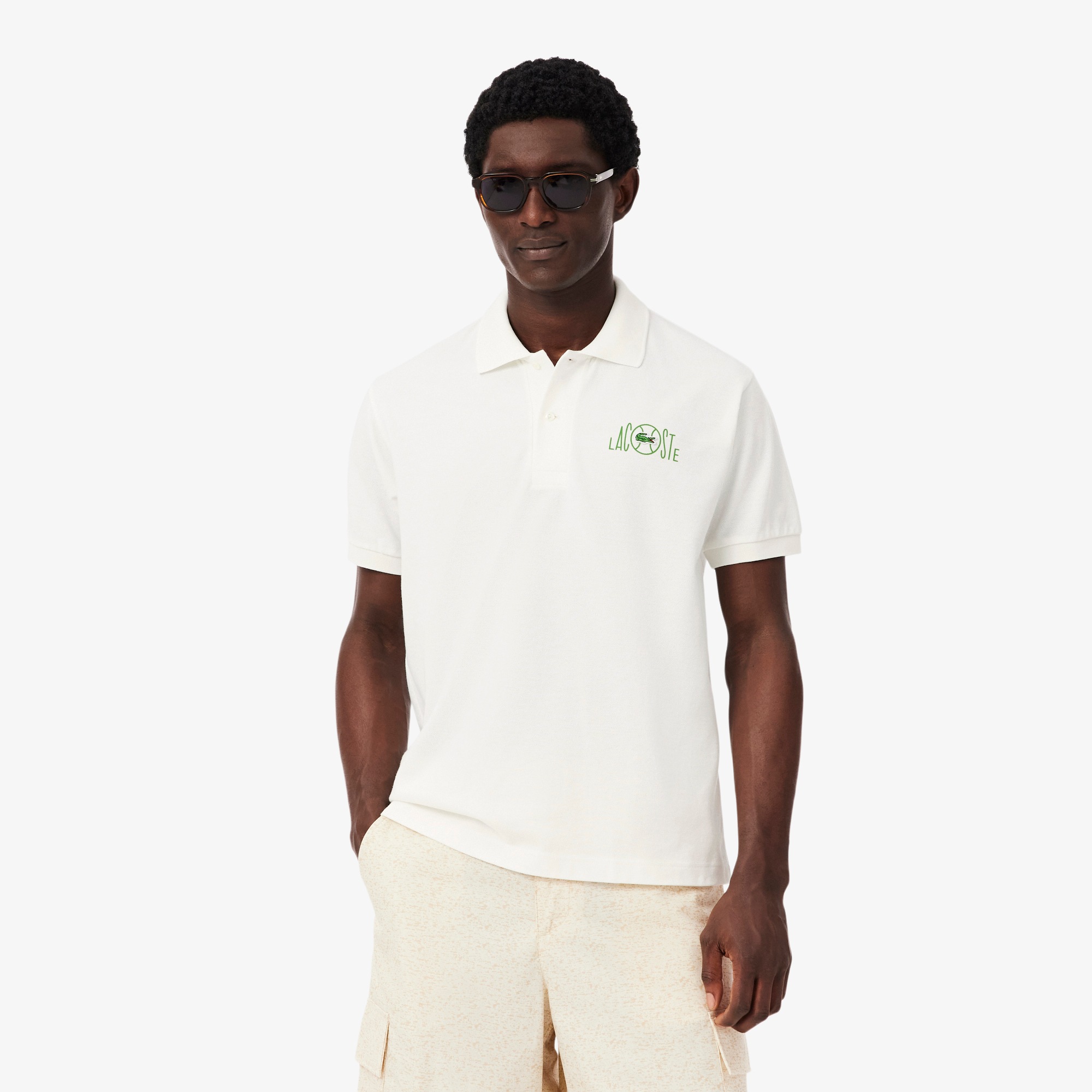 Мужское поло Lacoste, Белый
Мужское поло Lacoste, Белый
