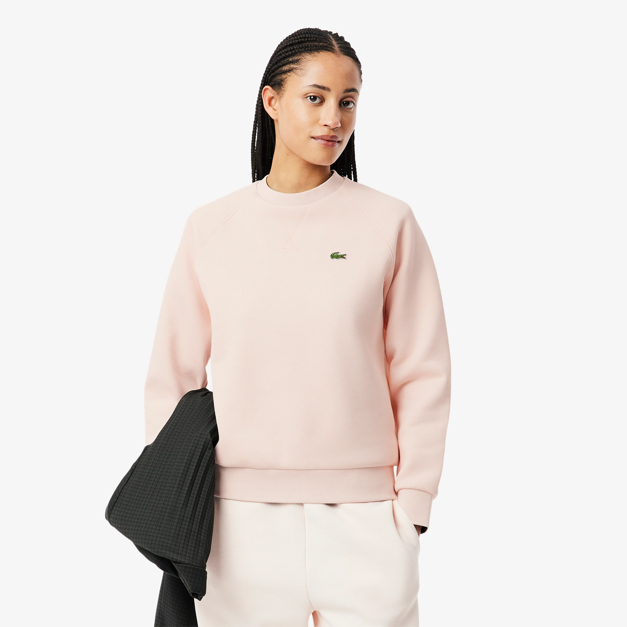 Женский свитшот Lacoste стандартного кроя из хлопка, Розовый
Женский свитшот Lacoste стандартного кроя из хлопка, Розовый