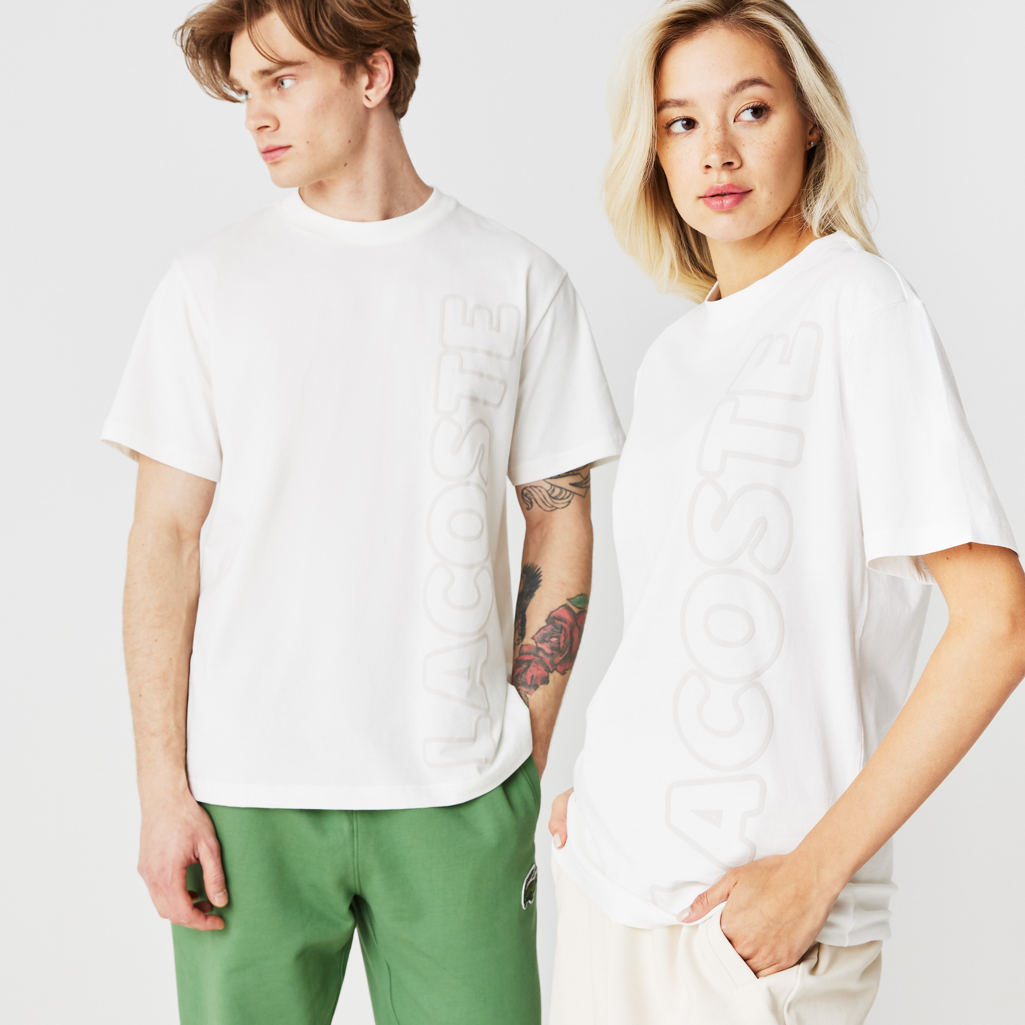 Футболка Lacoste свободной посадки унисекс, Белый
Футболка Lacoste свободной посадки унисекс, Белый
