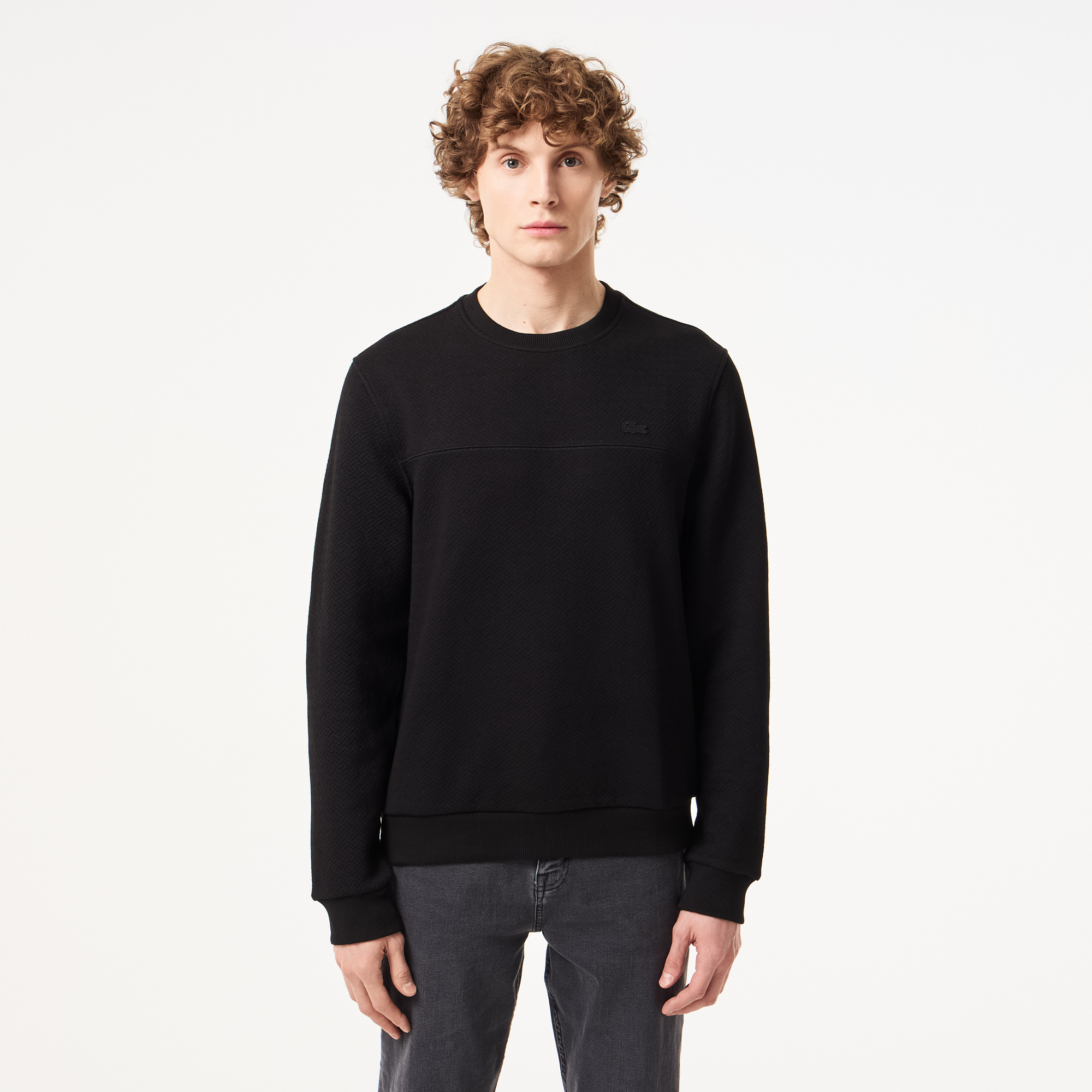 Мужской свитшот Lacoste стандартного кроя, Чёрный
Мужской свитшот Lacoste стандартного кроя, Чёрный