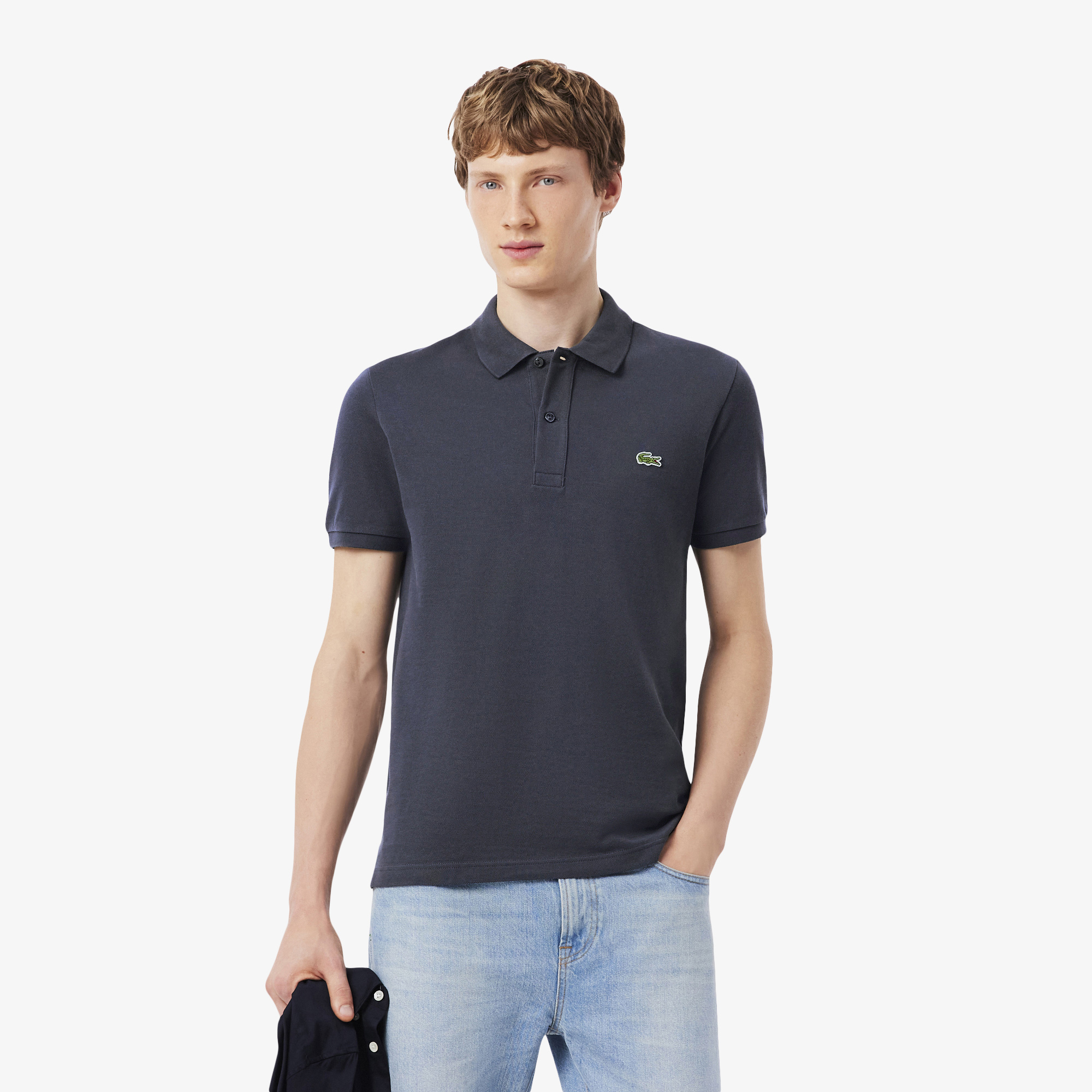 Мужское поло Lacoste L.12.12 приталенного кроя, Серый
Мужское поло Lacoste L.12.12 приталенного кроя, Серый