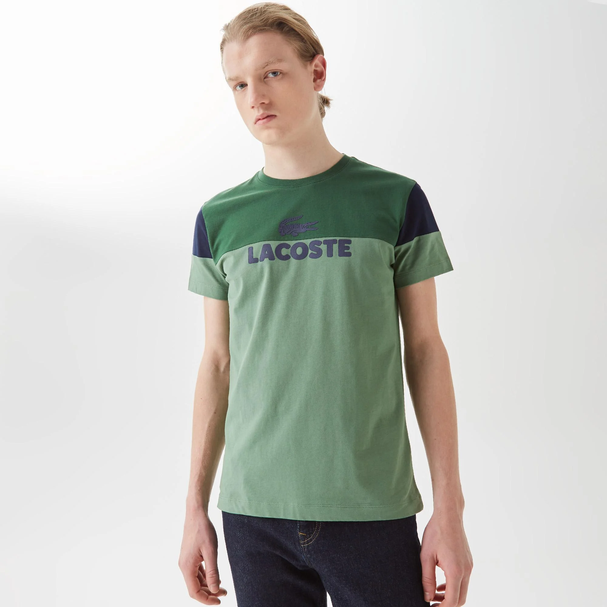 Мужская футболка Lacoste Slim Fit с круглым вырезом, Зелёный
Мужская футболка Lacoste Slim Fit с круглым вырезом, Зелёный