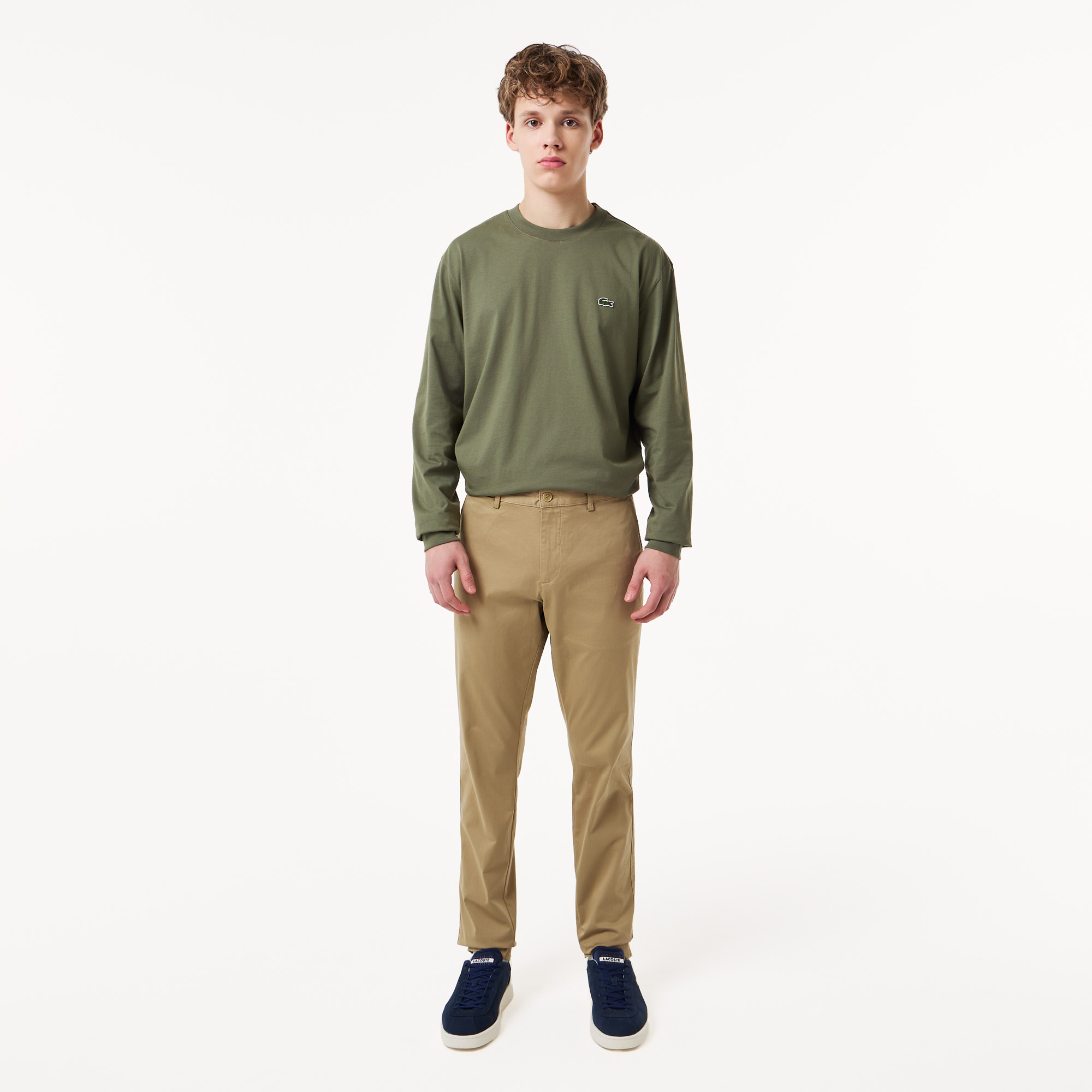 Мужские брюки Lacoste Slim Fit, Бежевый
Мужские брюки Lacoste Slim Fit, Бежевый
