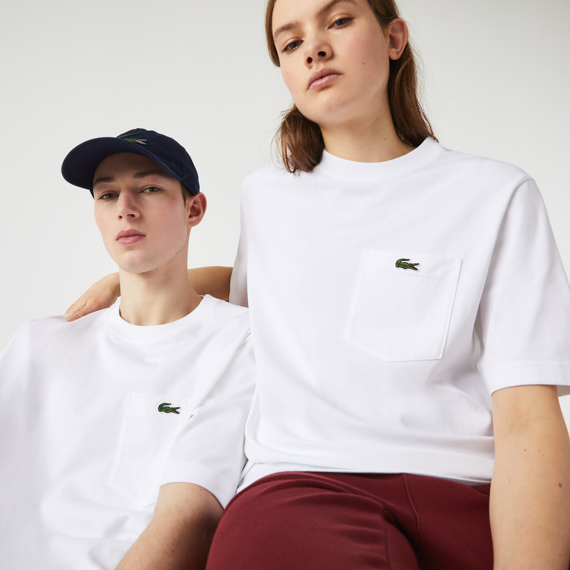 Футболка свободного кроя Lacoste L!VE унисекс, Белый
Футболка свободного кроя Lacoste L!VE унисекс, Белый