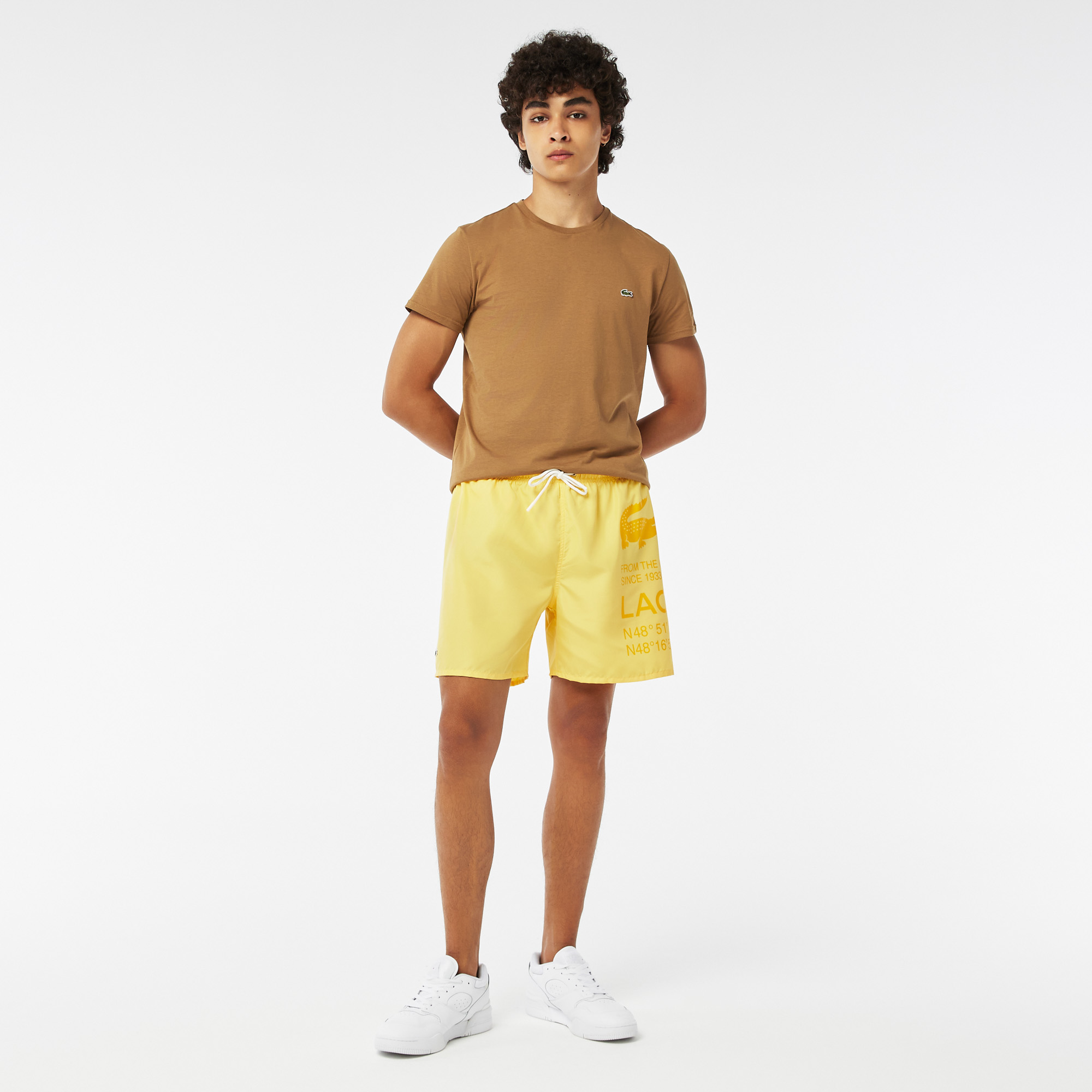 Мужские купальные шорты Lacoste, Жёлтый
Мужские купальные шорты Lacoste, Жёлтый