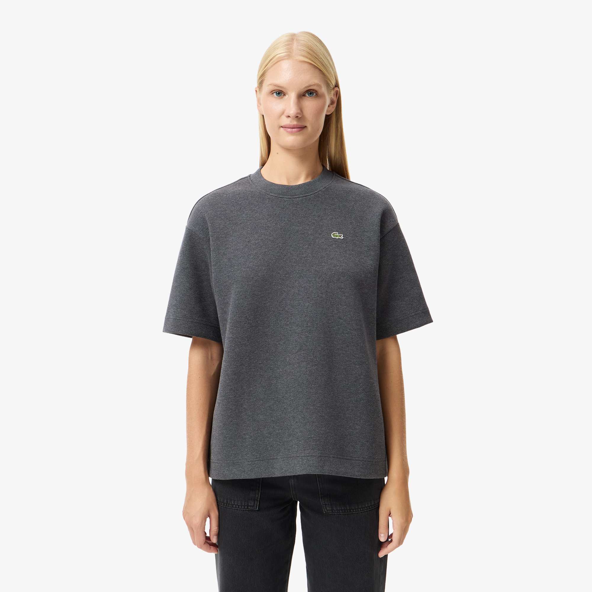 Женская футболка Lacoste оверсайз из органического хлопка, Серый
Женская футболка Lacoste оверсайз из органического хлопка, Серый