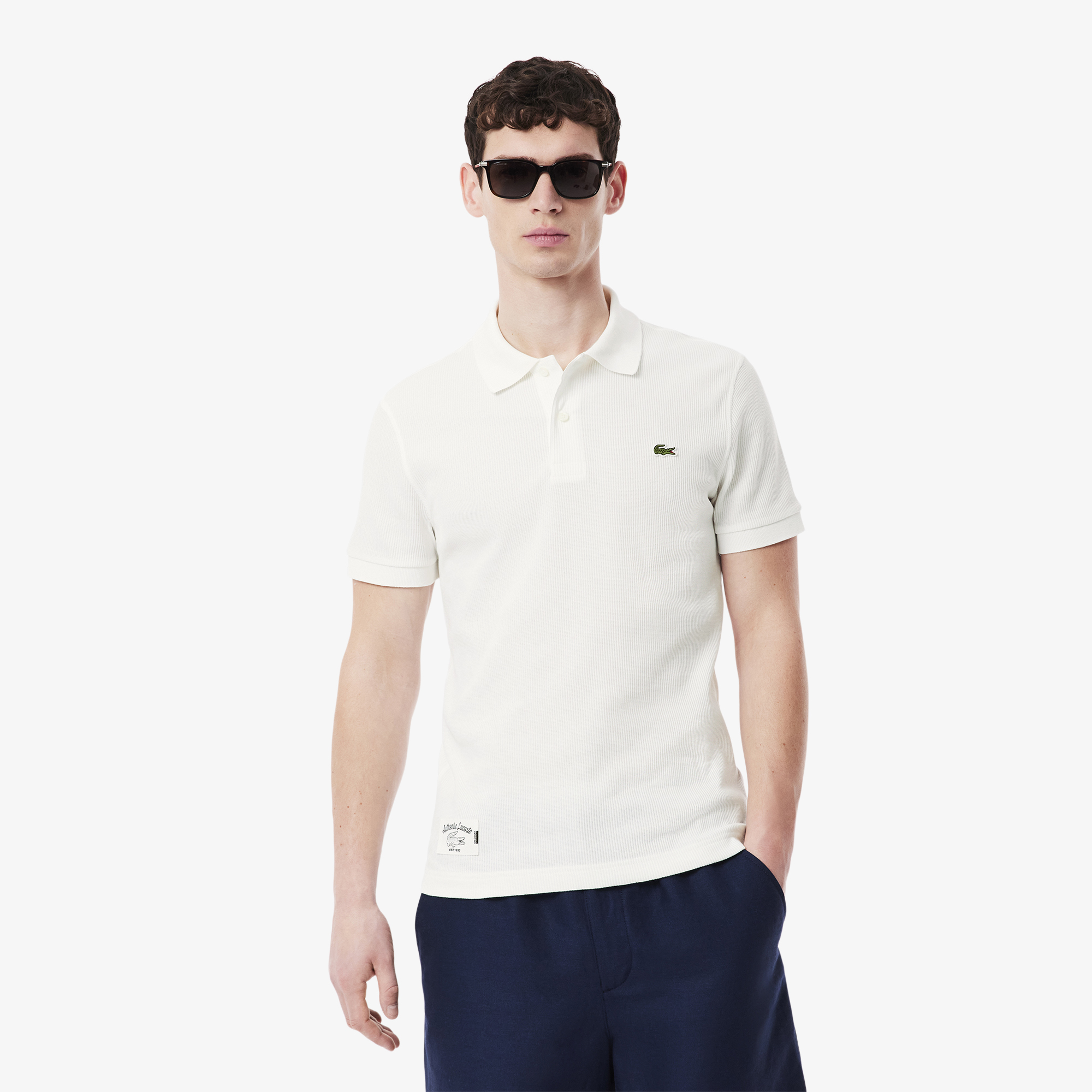 Мужское поло Lacoste из хлопка, Белый
Мужское поло Lacoste из хлопка, Белый
