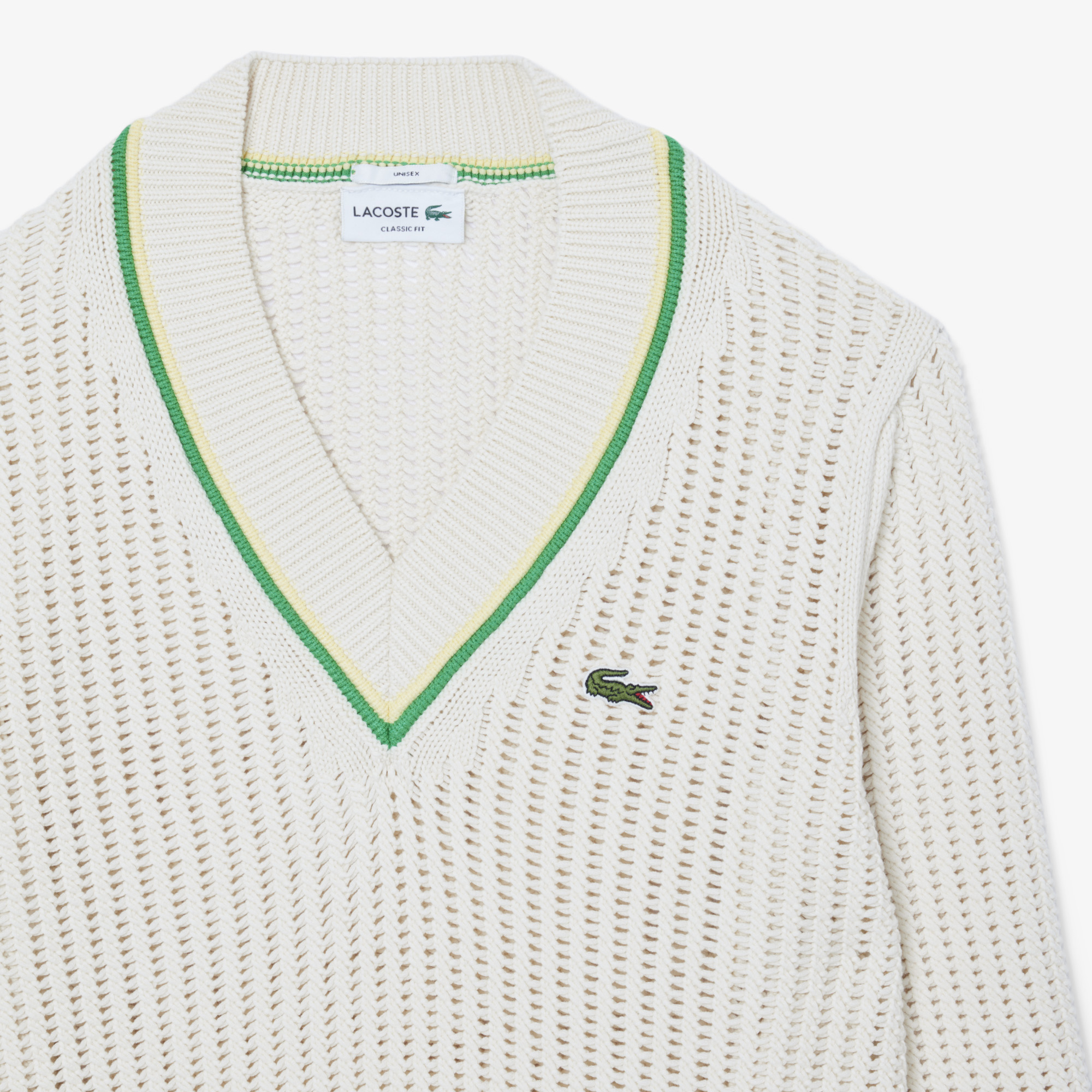 фото Свитер lacoste unisex из органического хлопка