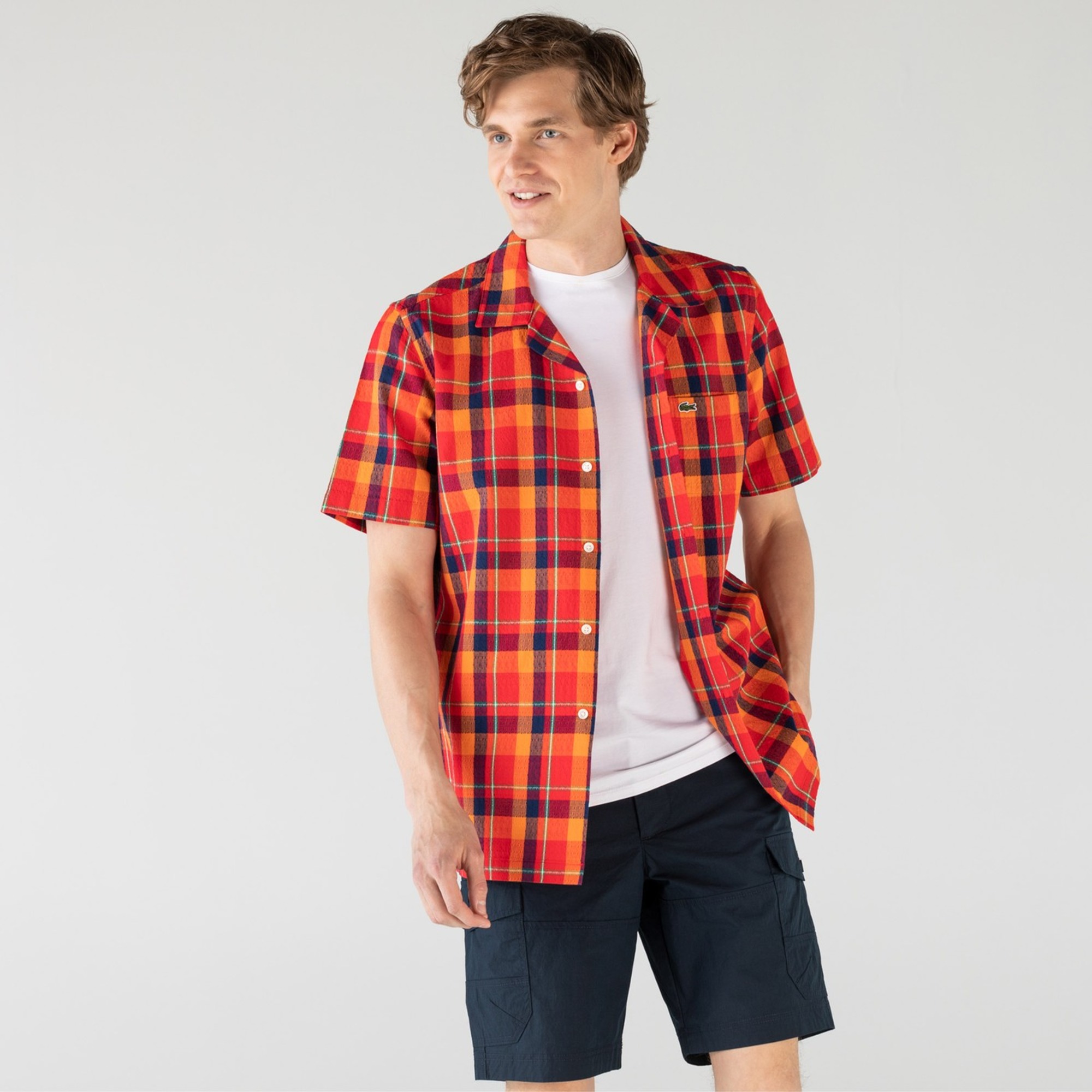 фото Мужская рубашка lacoste