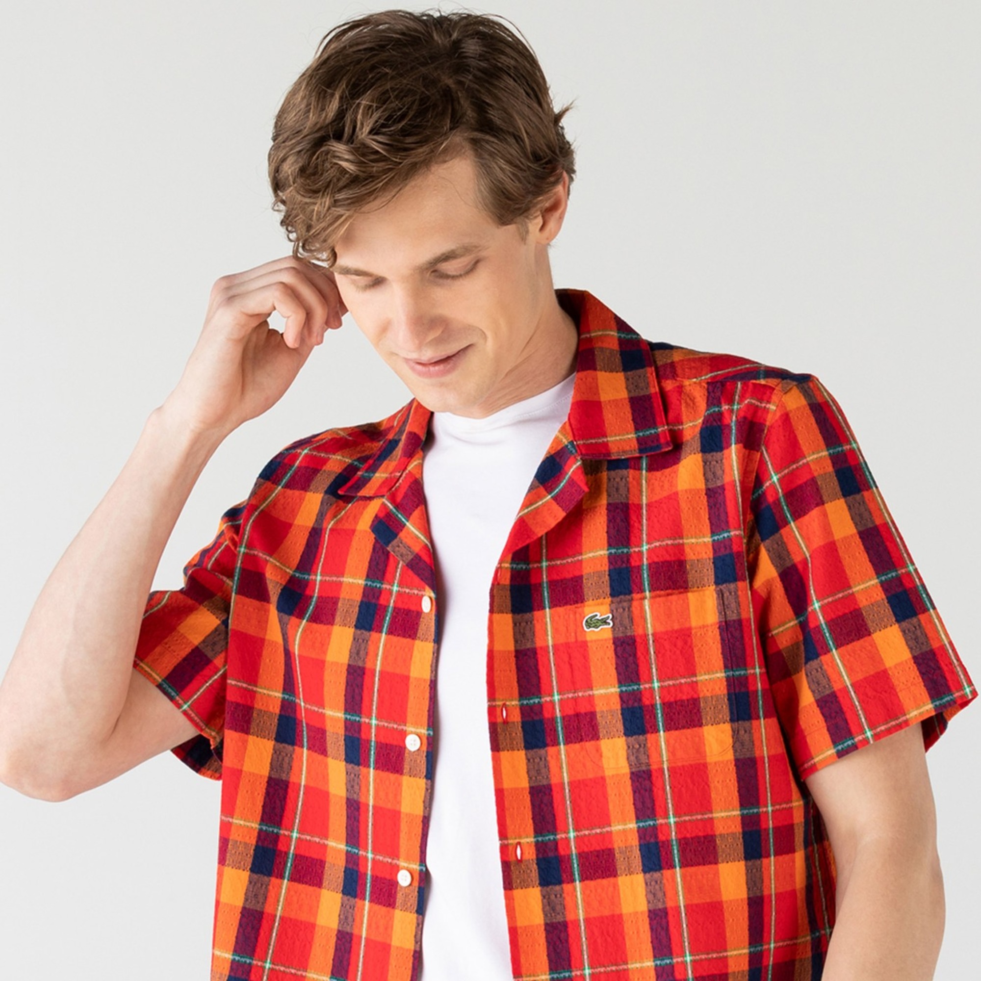 фото Мужская рубашка lacoste