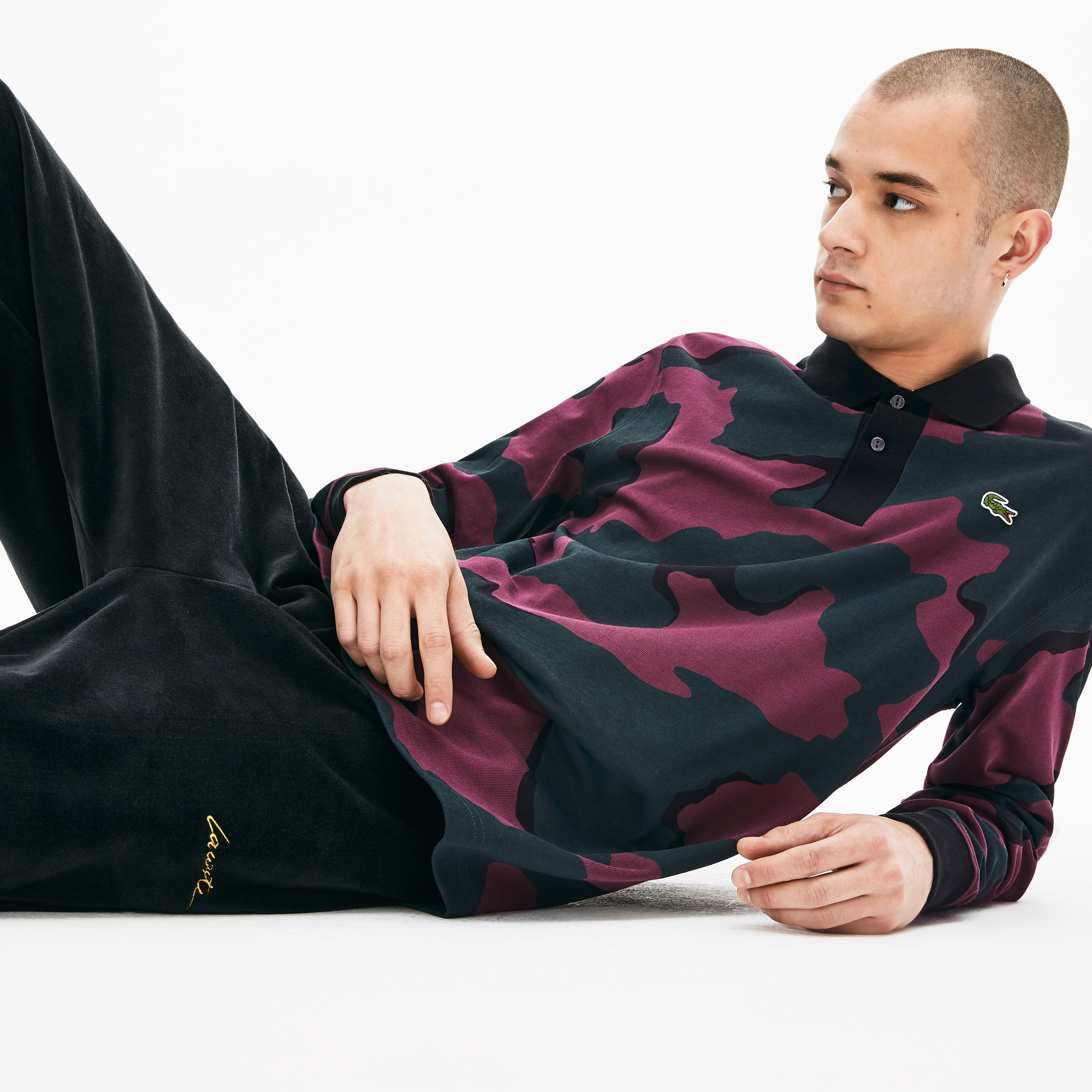 фото Поло lacoste regular fit