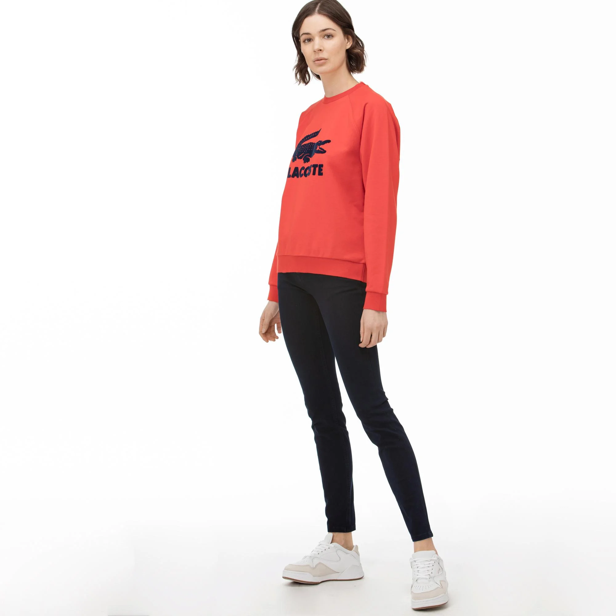 фото Женские джинсы lacoste casual fit