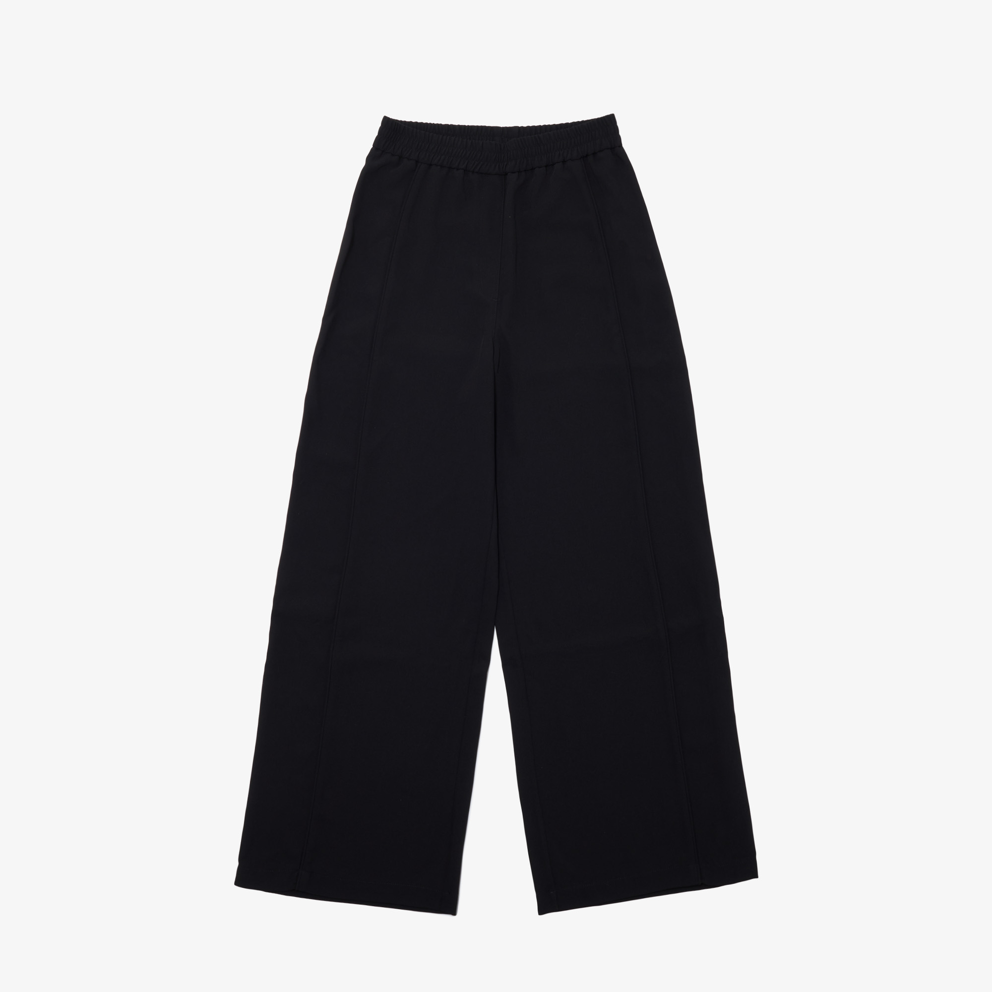 фото Женские высокие прямые брюки lacoste loose fit