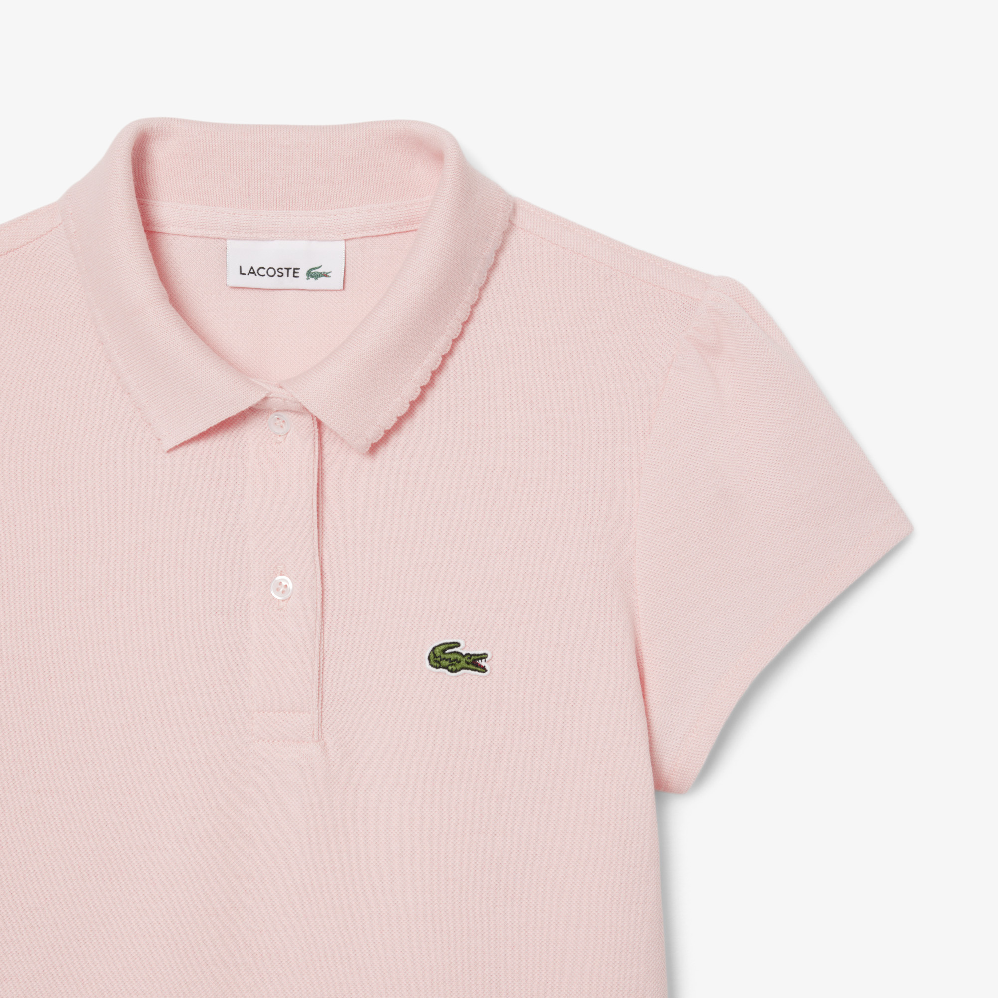 фото Детское поло lacoste из хлопка pique