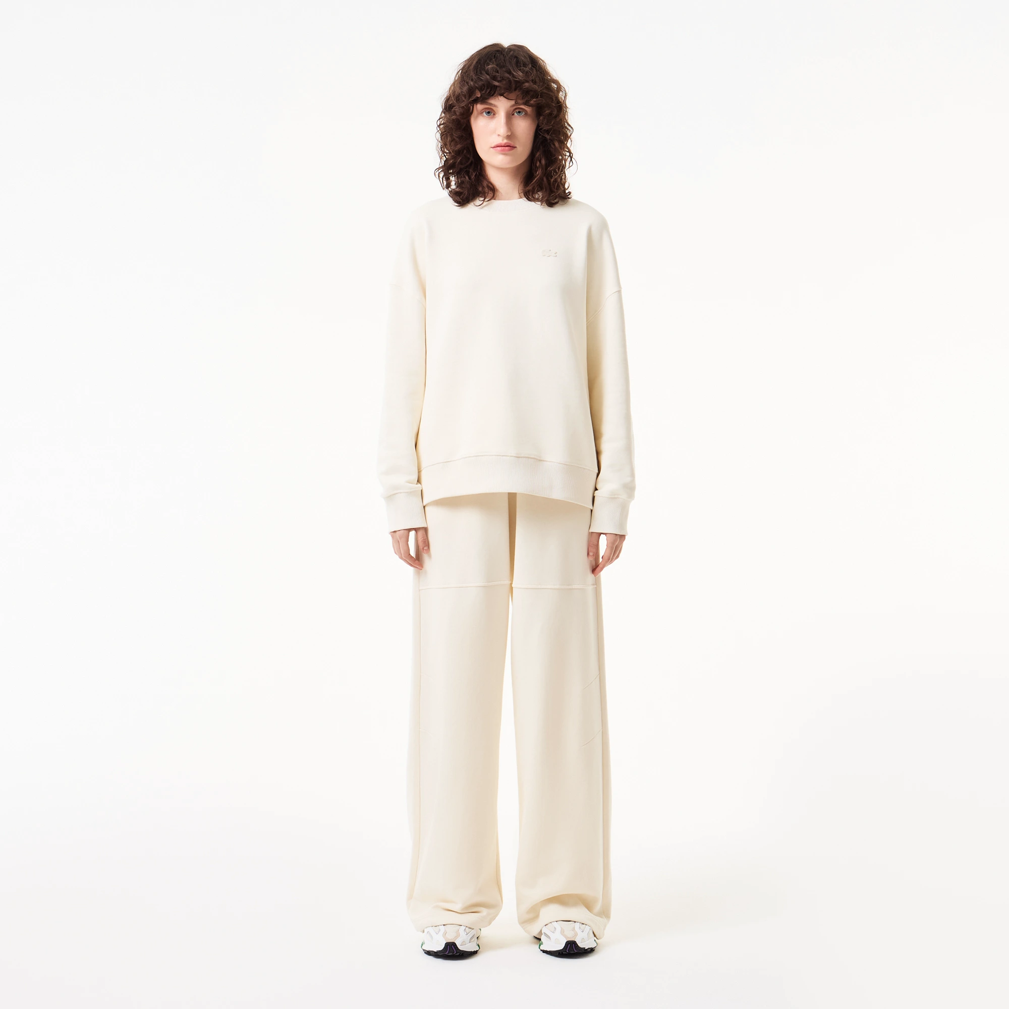 фото Женская хлопковая толстовка lacoste