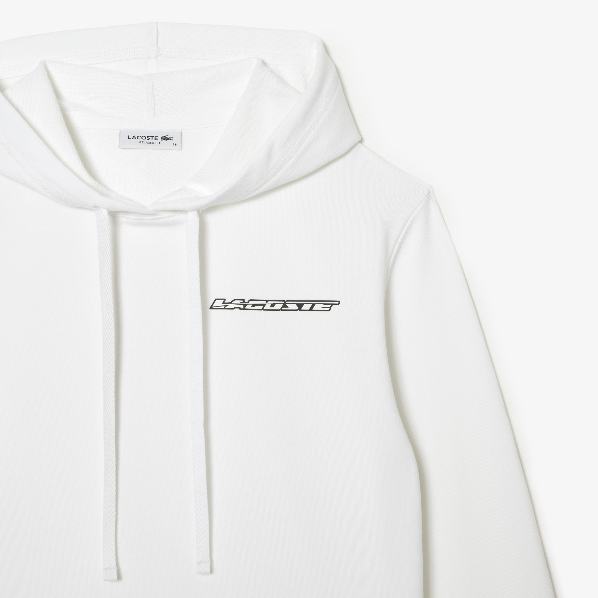 фото Женское худи lacoste loose fit