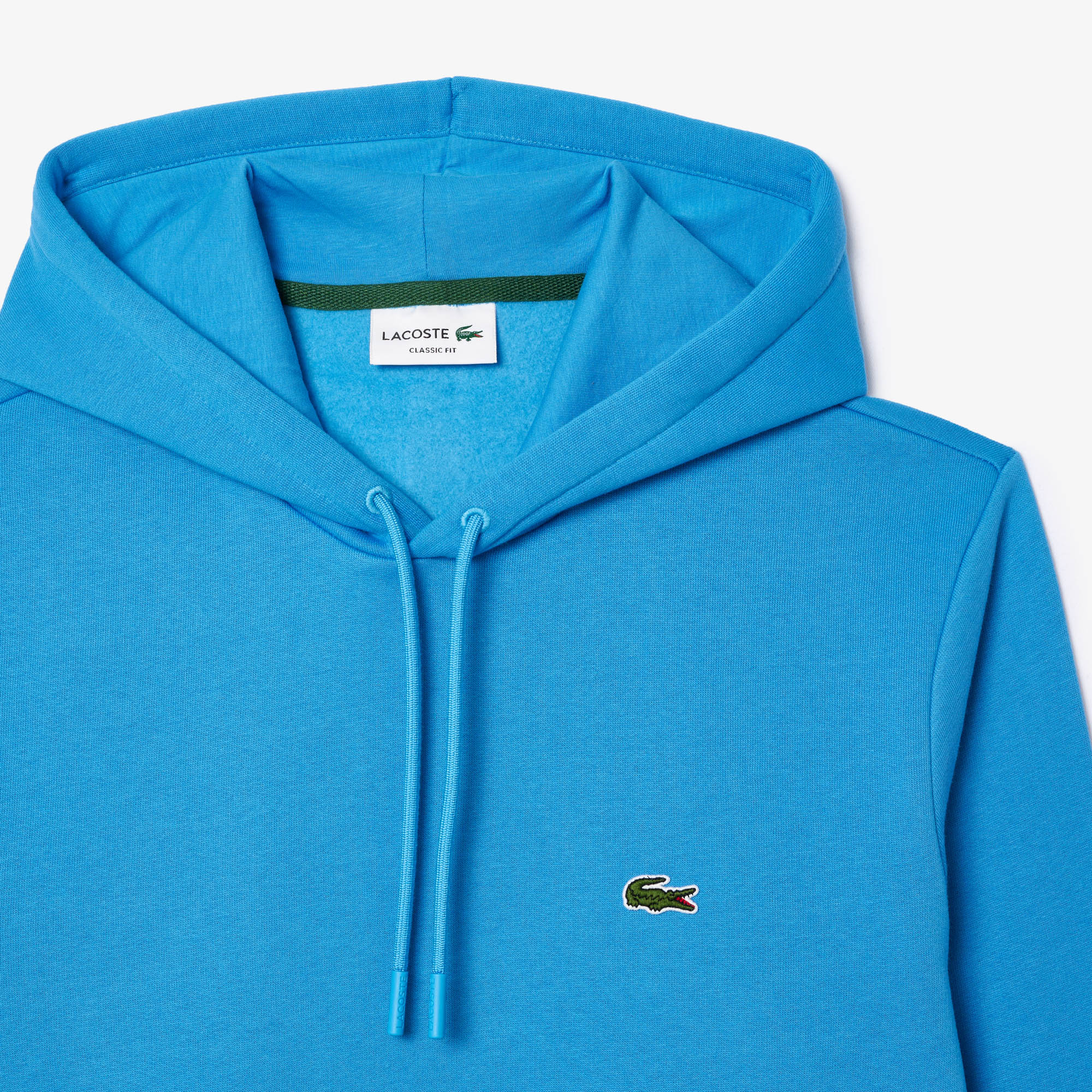 фото Мужское худи lacoste classic fit с флисом