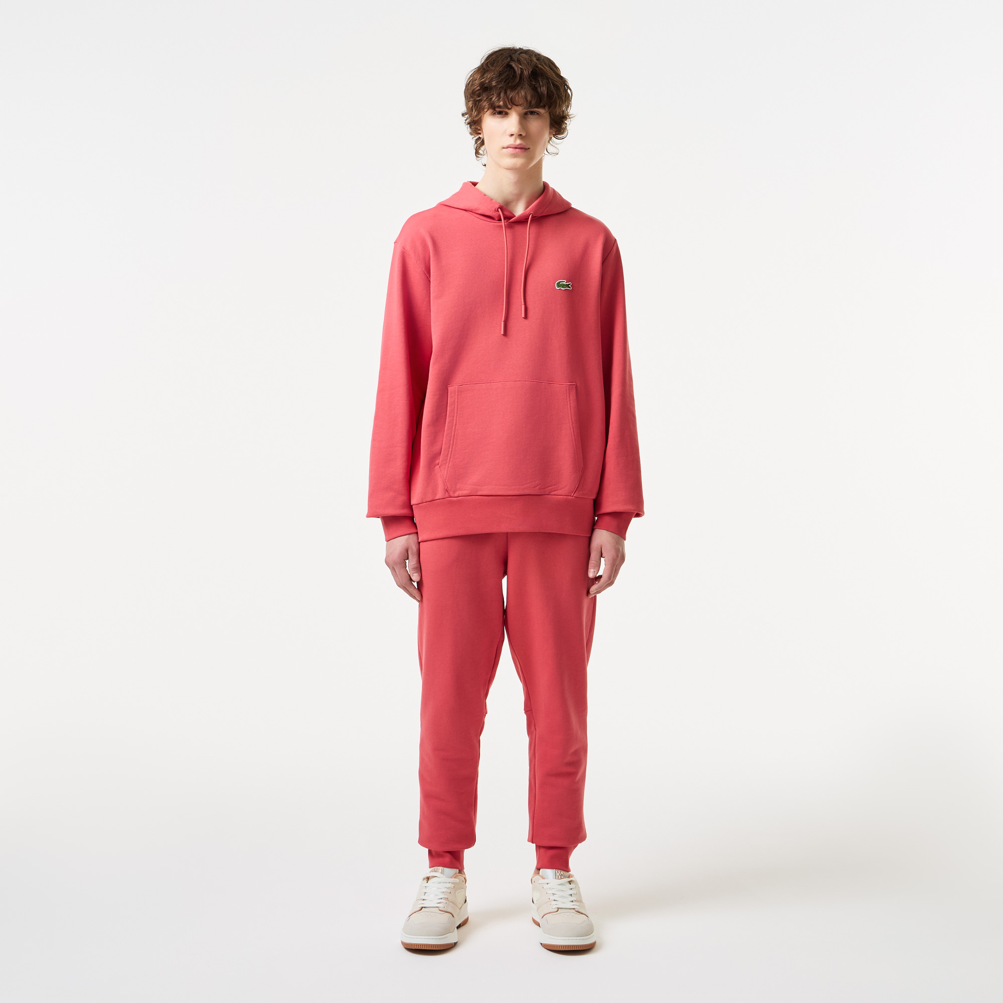 фото Мужская толстовка - худи lacoste classic fit из органического хлопка
