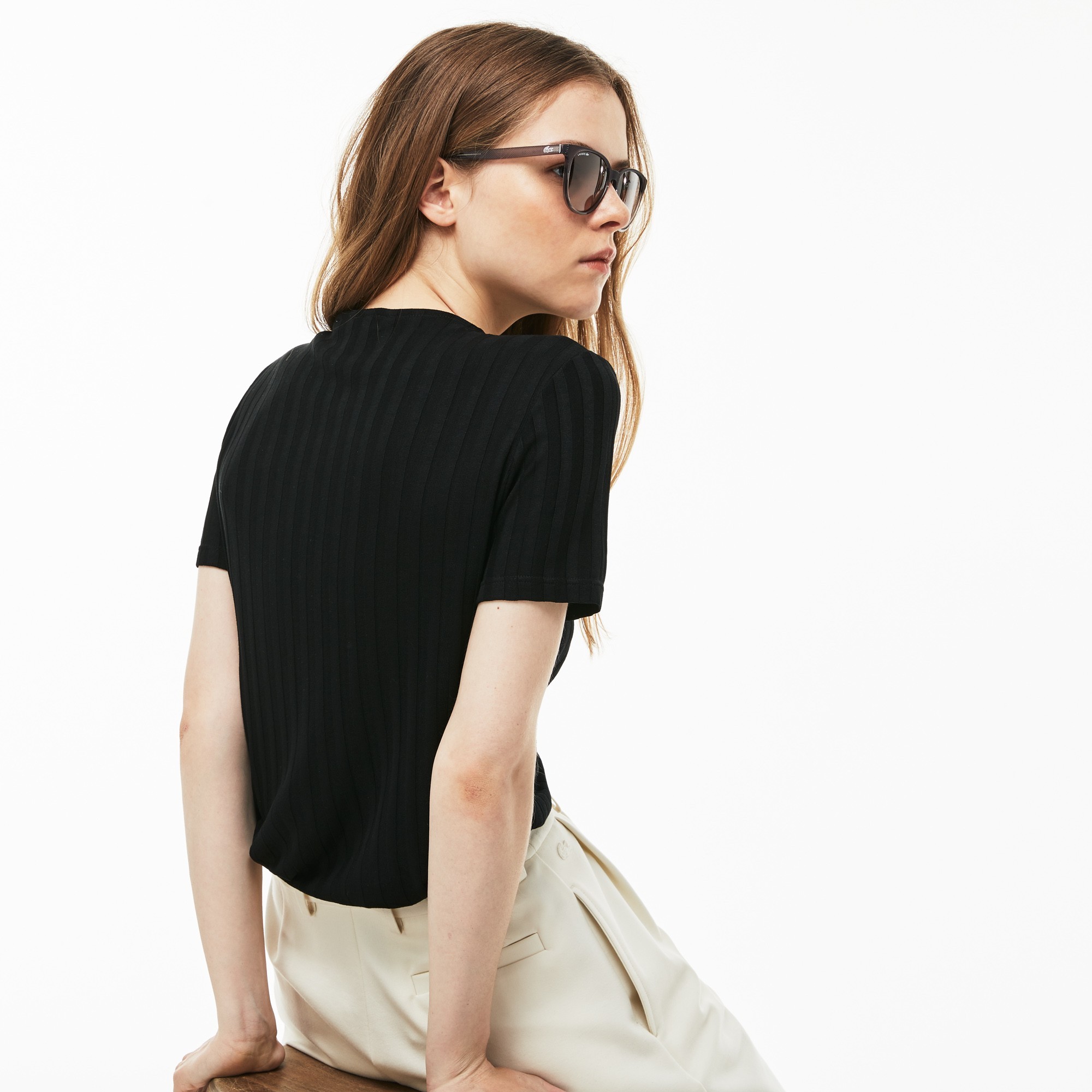 фото Футболка lacoste regular fit