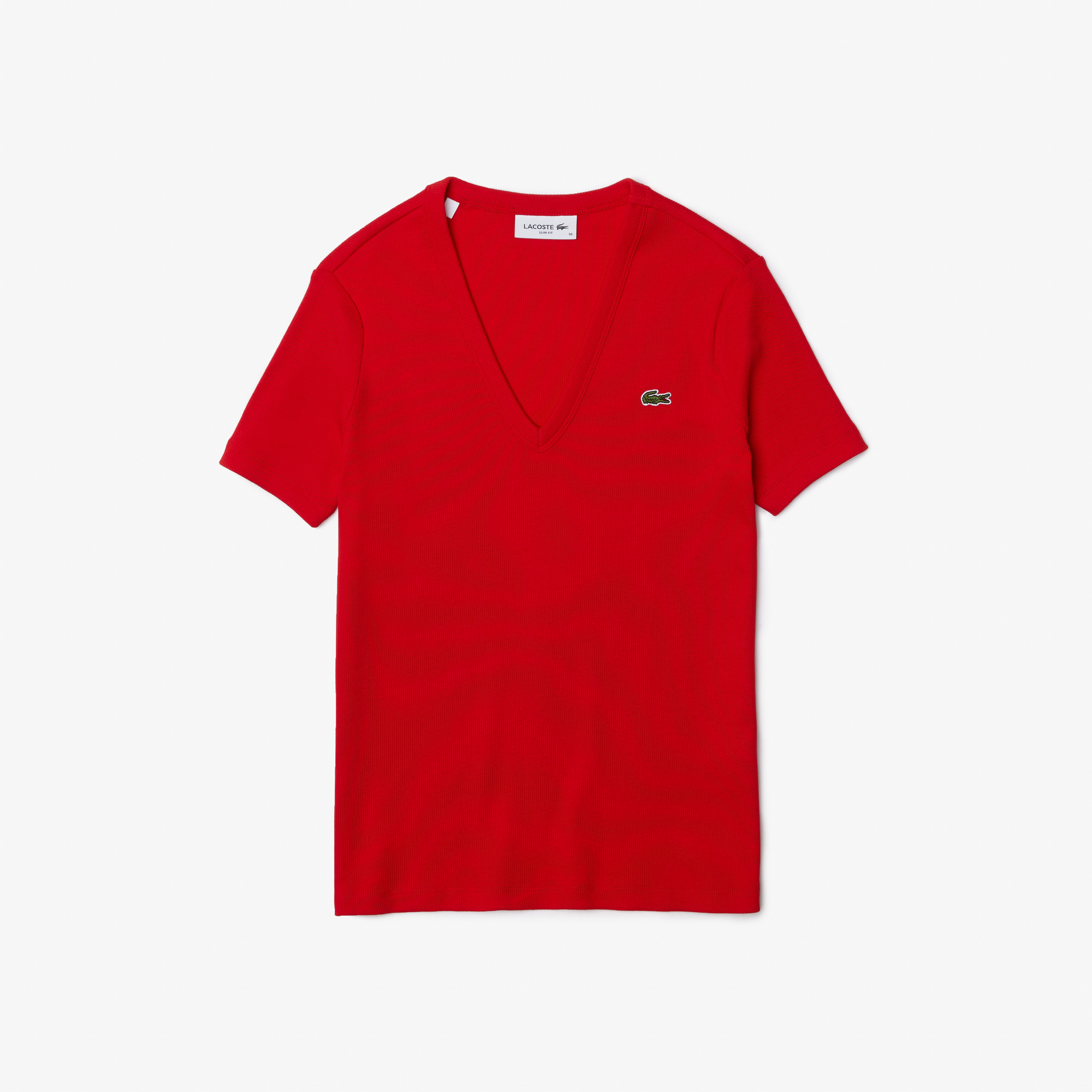 фото Хлопковая футболка lacoste