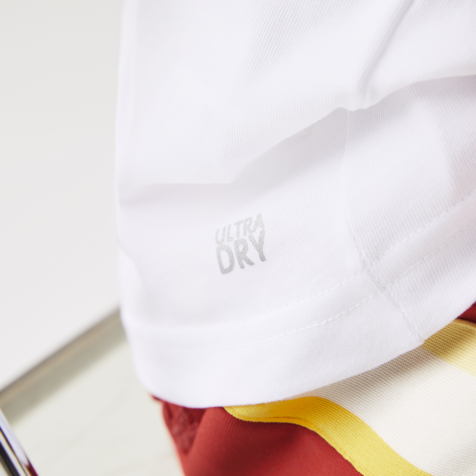 фото Хлопковая футболка lacoste