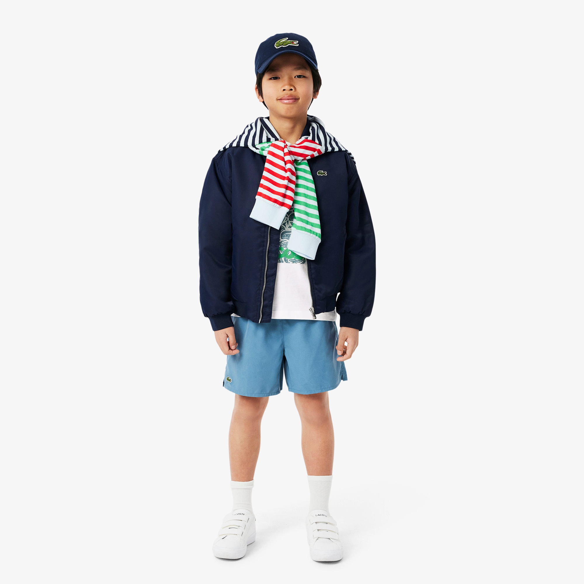 фото Детская футболка lacoste из органического хлопка