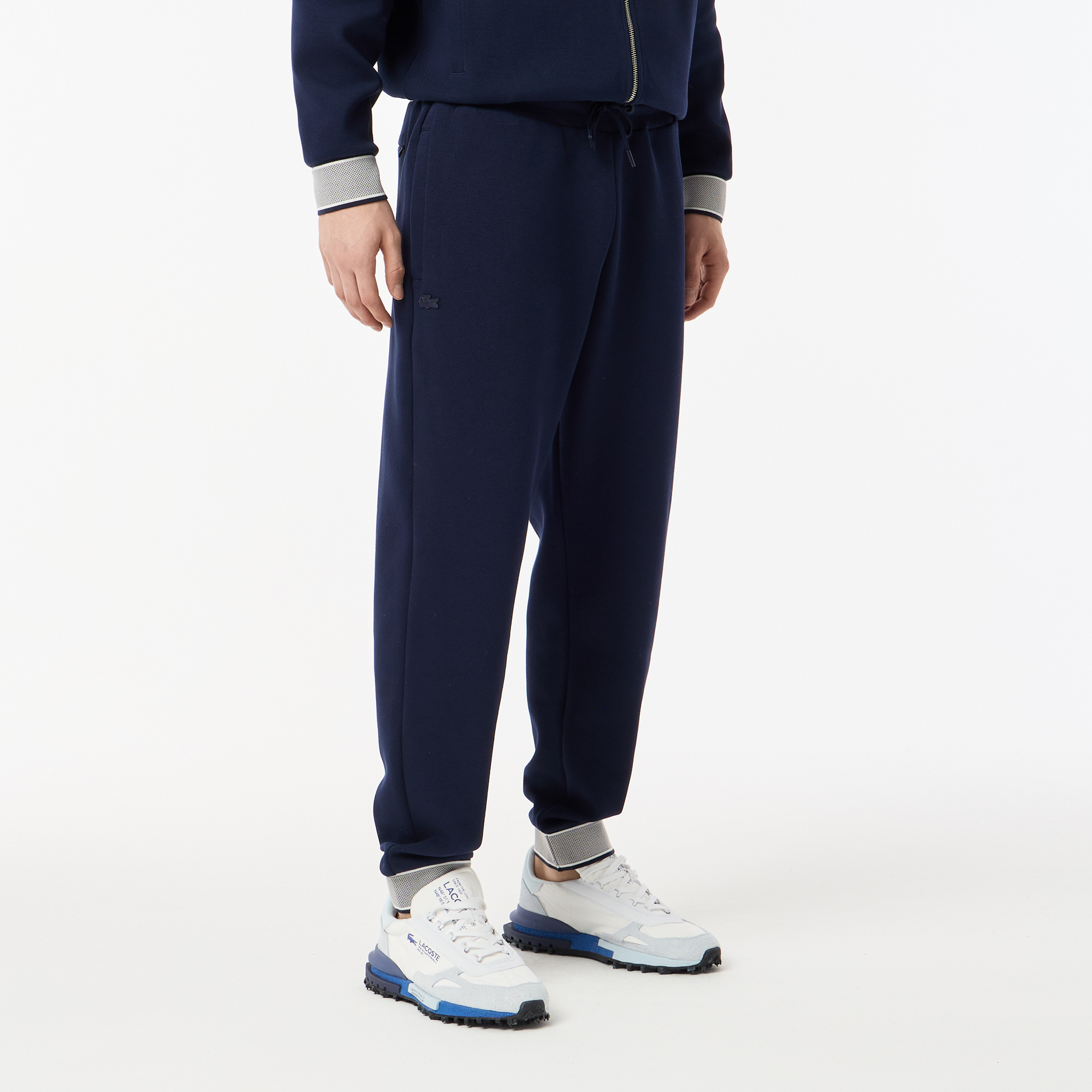 фото Мужские спортивные брюки lacoste из эластичного хлопка