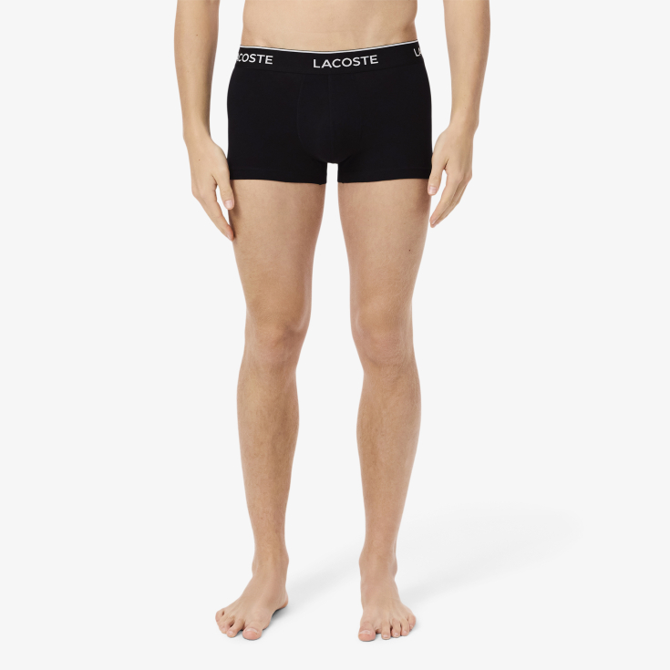 Мужское хлопковое нижнее бельё Lacoste (3 ед.) Мужское хлопковое нижнее бельё Lacoste (3 ед.)