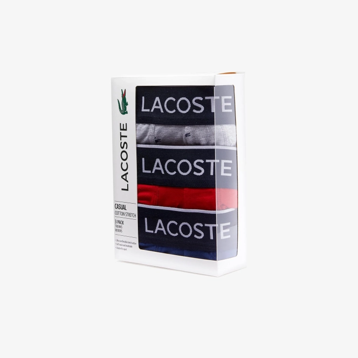 Мужское нижнее бельё Lacoste (3 шт.) Мужское нижнее бельё Lacoste (3 шт.)