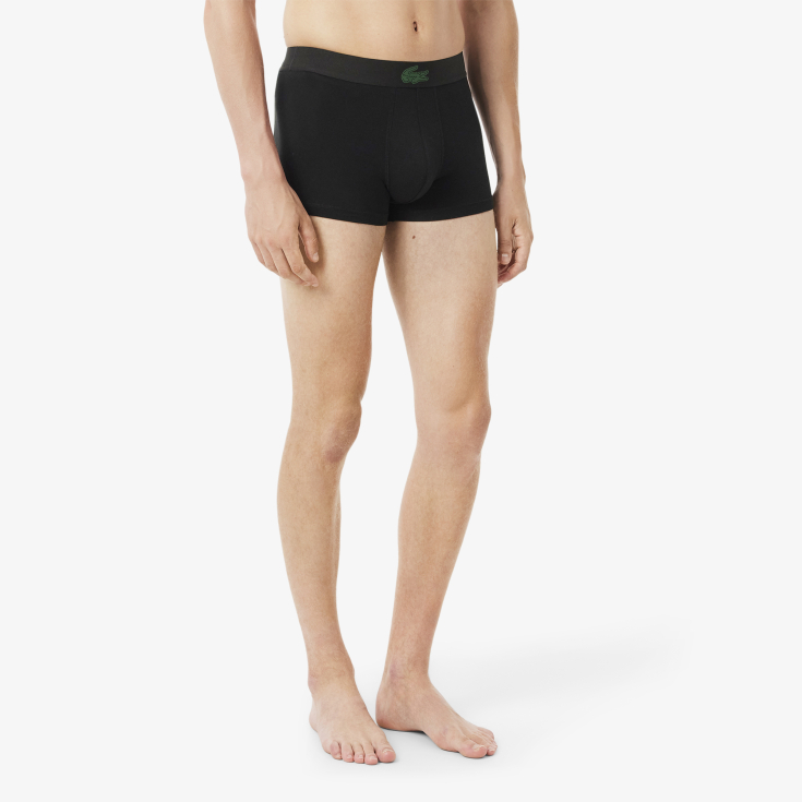 Мужское эластичное нижнее бельё Lacoste (3шт.) Мужское эластичное нижнее бельё Lacoste (3шт.)