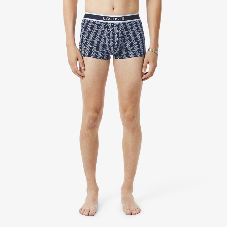 Набор мужского нижнего белья Lacoste с монограммой (3 шт.) Набор мужского нижнего белья Lacoste с монограммой (3 шт.)