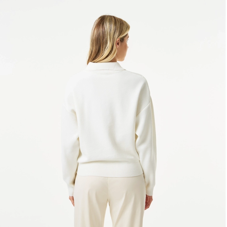 Женский свитер Lacoste на молнии Женский свитер Lacoste на молнии