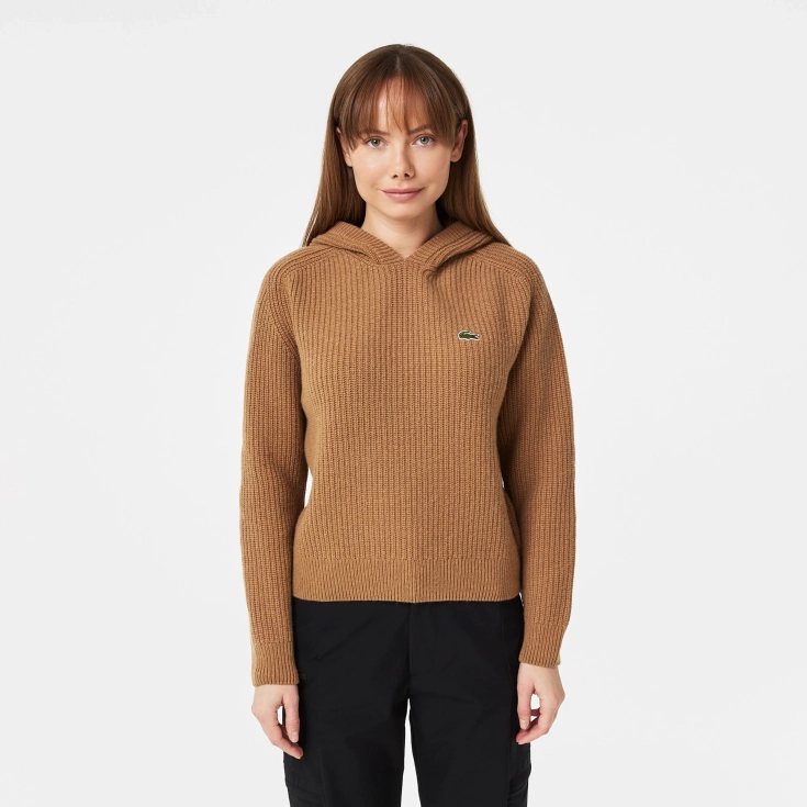 Женское худи Lacoste с капюшоном Женское худи Lacoste с капюшоном