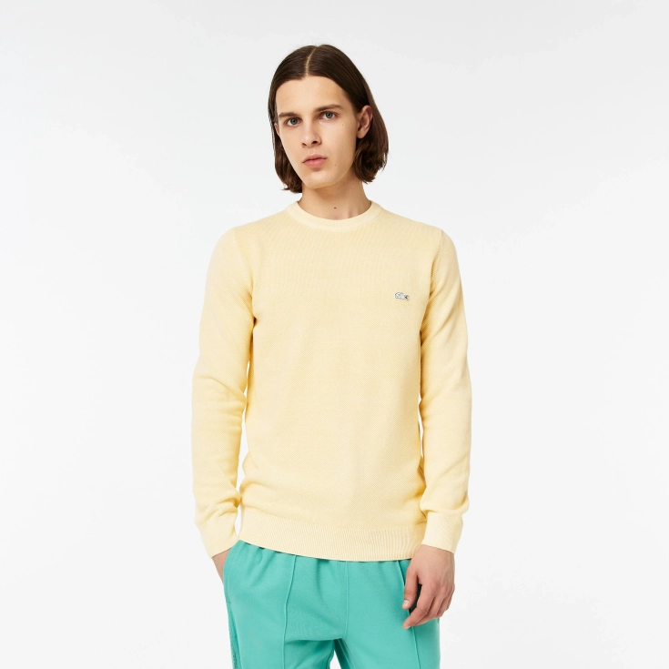 Мужской свитер Lacoste из органического хлопка Мужской свитер Lacoste из органического хлопка