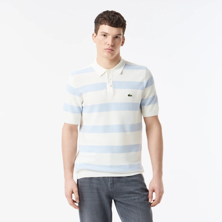 Мужское трикотажное поло Lacoste Мужское трикотажное поло Lacoste