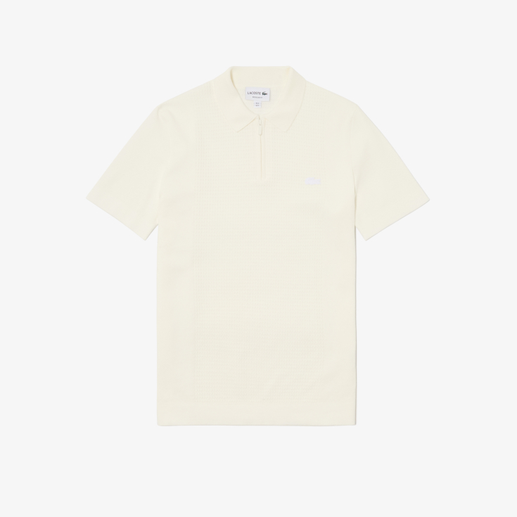 Мужское трикотажное поло Lacoste из хлопка Мужское трикотажное поло Lacoste из хлопка