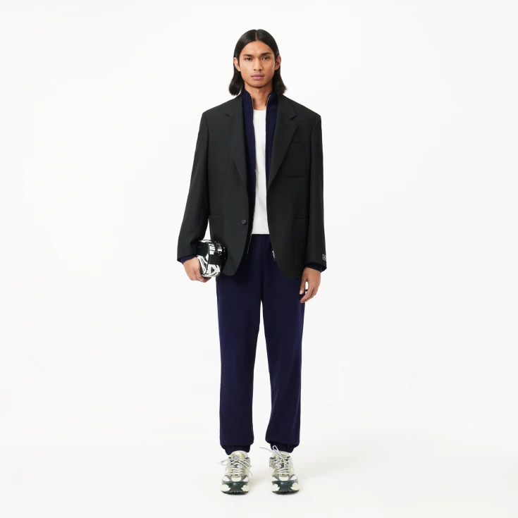 Мужской свитер Lacoste на молнии из органического хлопка Мужской свитер Lacoste на молнии из органического хлопка