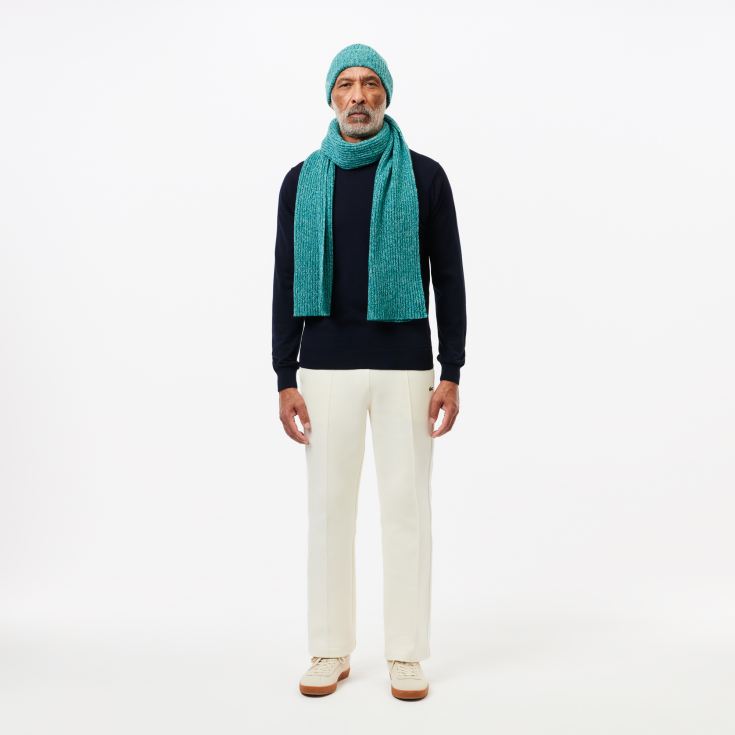 Мужской свитер Lacoste из шерсти мериноса Мужской свитер Lacoste из шерсти мериноса